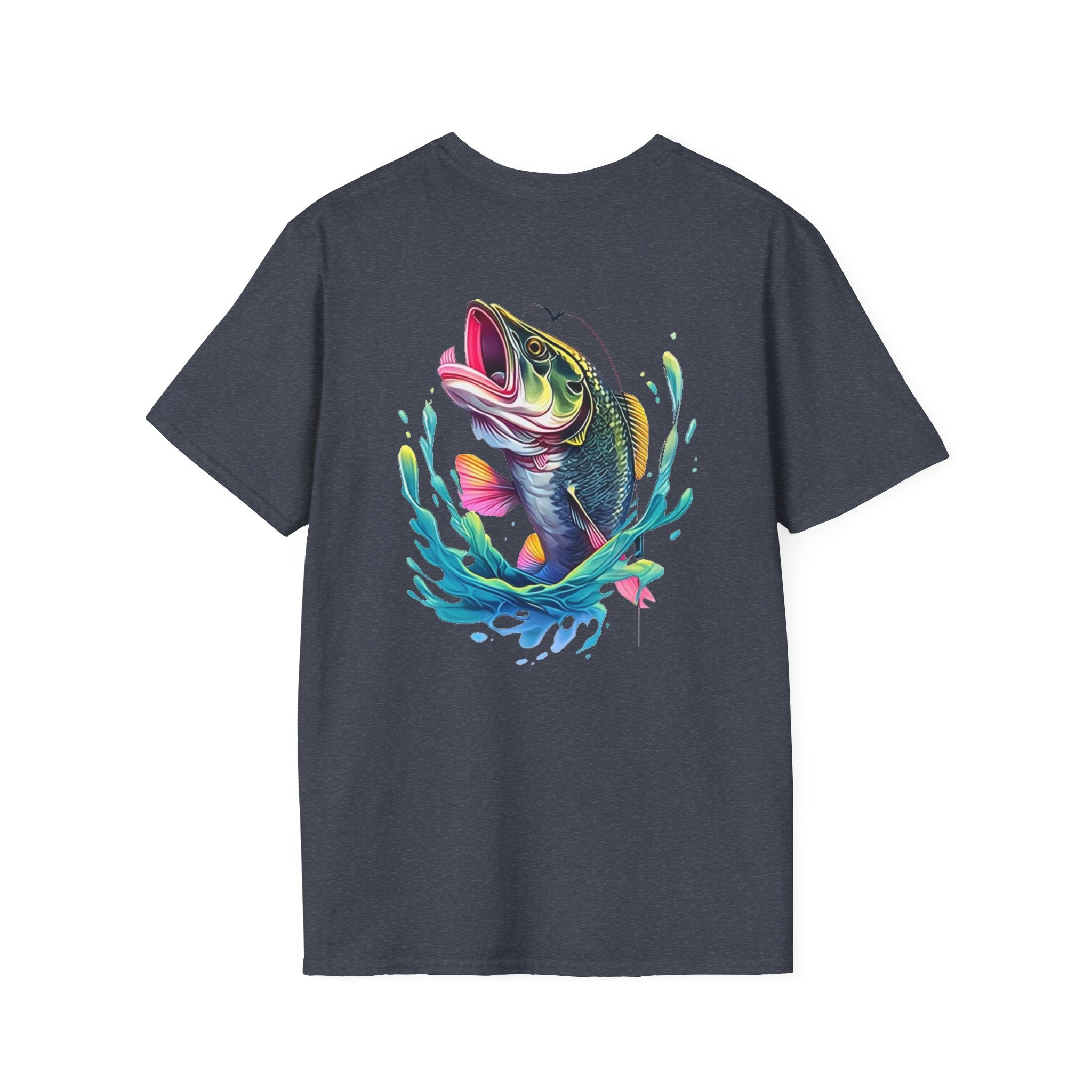 Patriotic Fishing Tshirt, American Flag Tee, 4th of July Shirt, USA Independence Day Top, Patriotic Graphic Tee, Unisex Patriotic