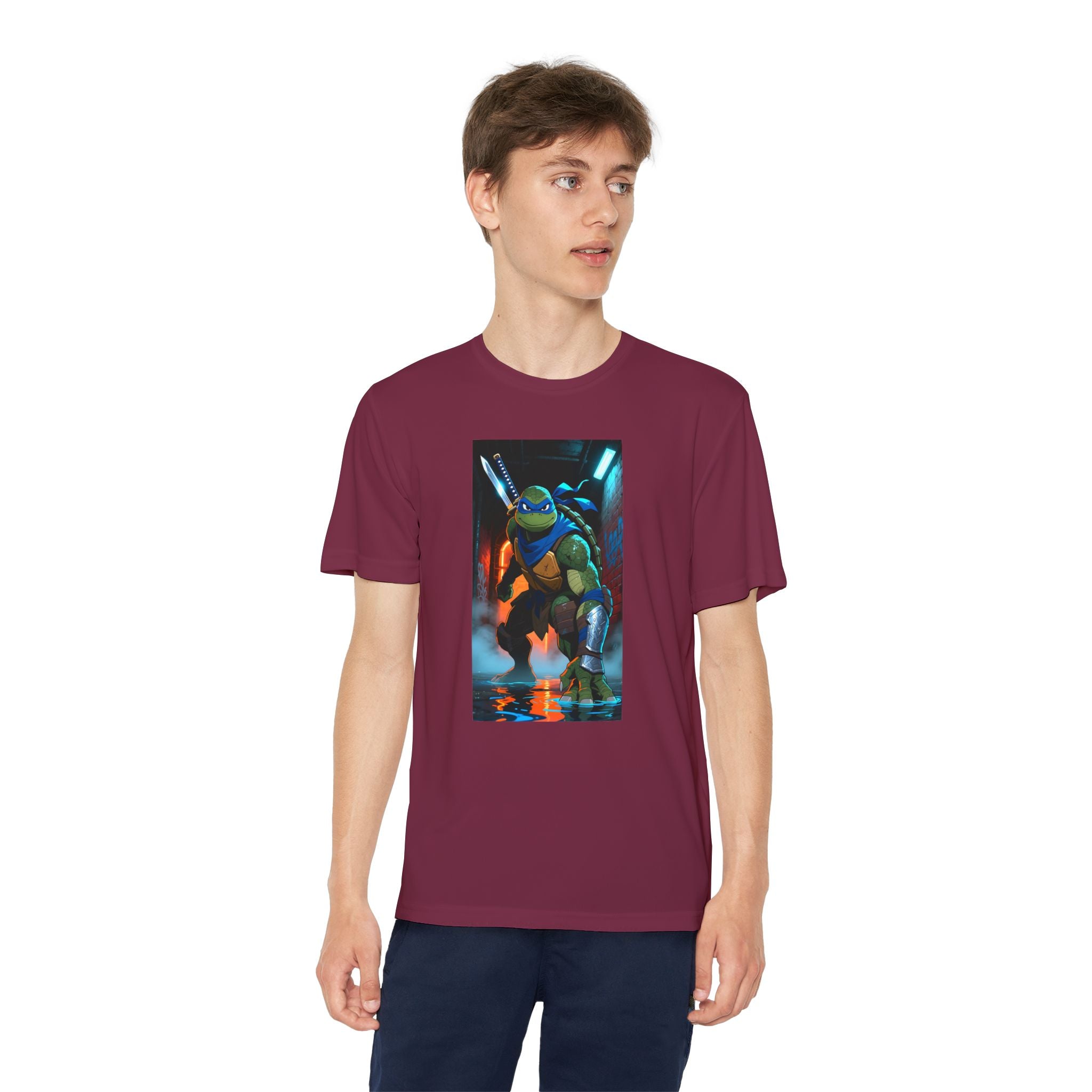 Teenage Mutant Ninja Turtles, Graphic Print Shirt, Kids T-shirt, Cartoon Character Top, Retro Tee, Birthday Gift Shirt