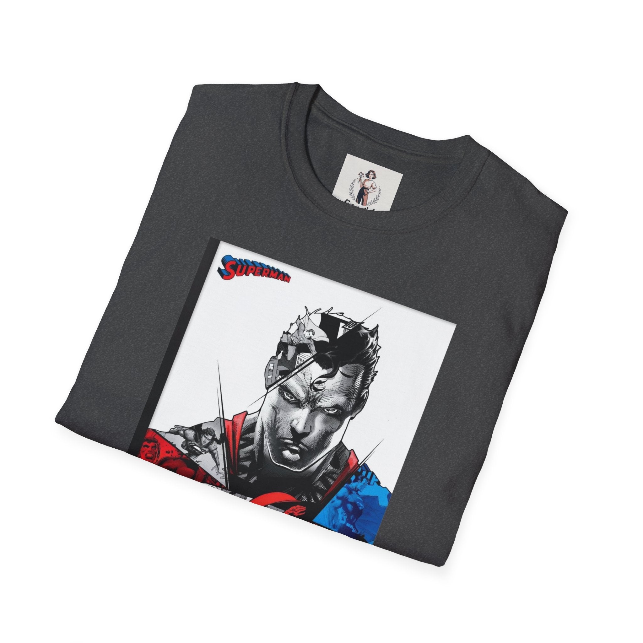Superman Hero Unisex Softstyle T-Shirt