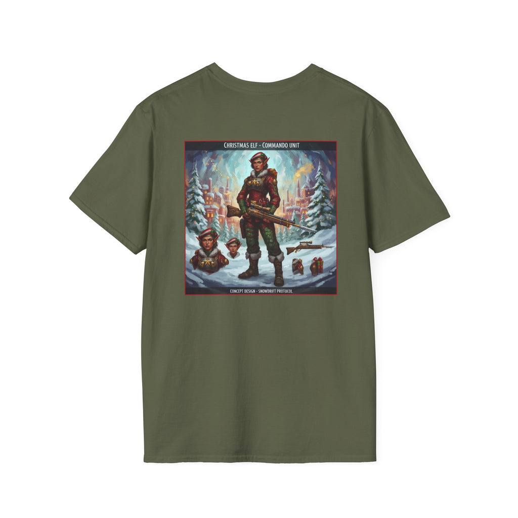 Yule Guard Patriotic Christmas Holiday ~ Unisex Softstyle T-Shirt