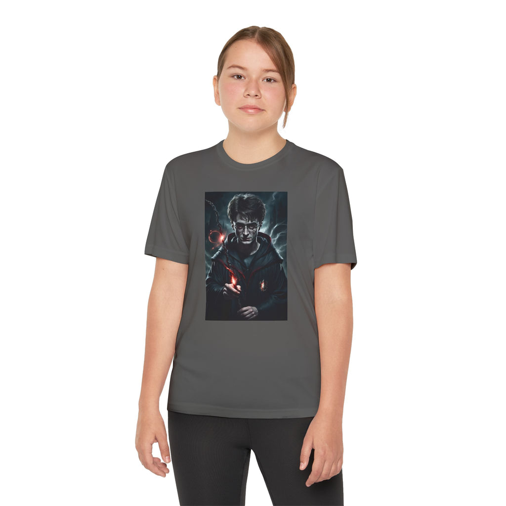 Youth Competitor Tee - Harry Potter, Wizard School Shirt, Magical Kids Top, Hogwarts Fan Gift, Sorcerer's Stone T-Shirt