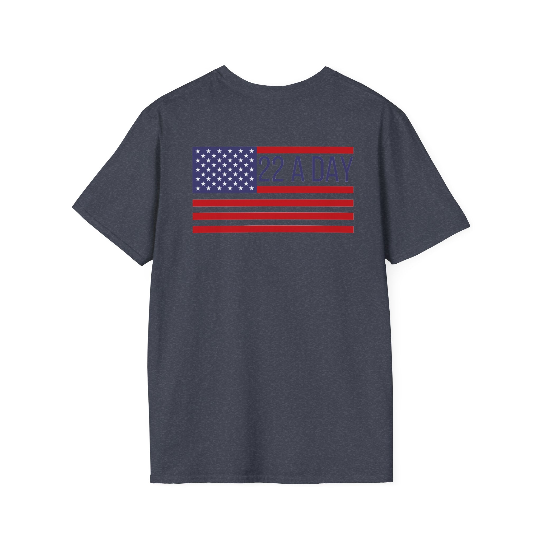 22 A Day Patriotic Tshirt, American Flag Tee, 4th of July Shirt, USA Independence Day Top, Patriotic Graphic Tee, Unisex Patriotic