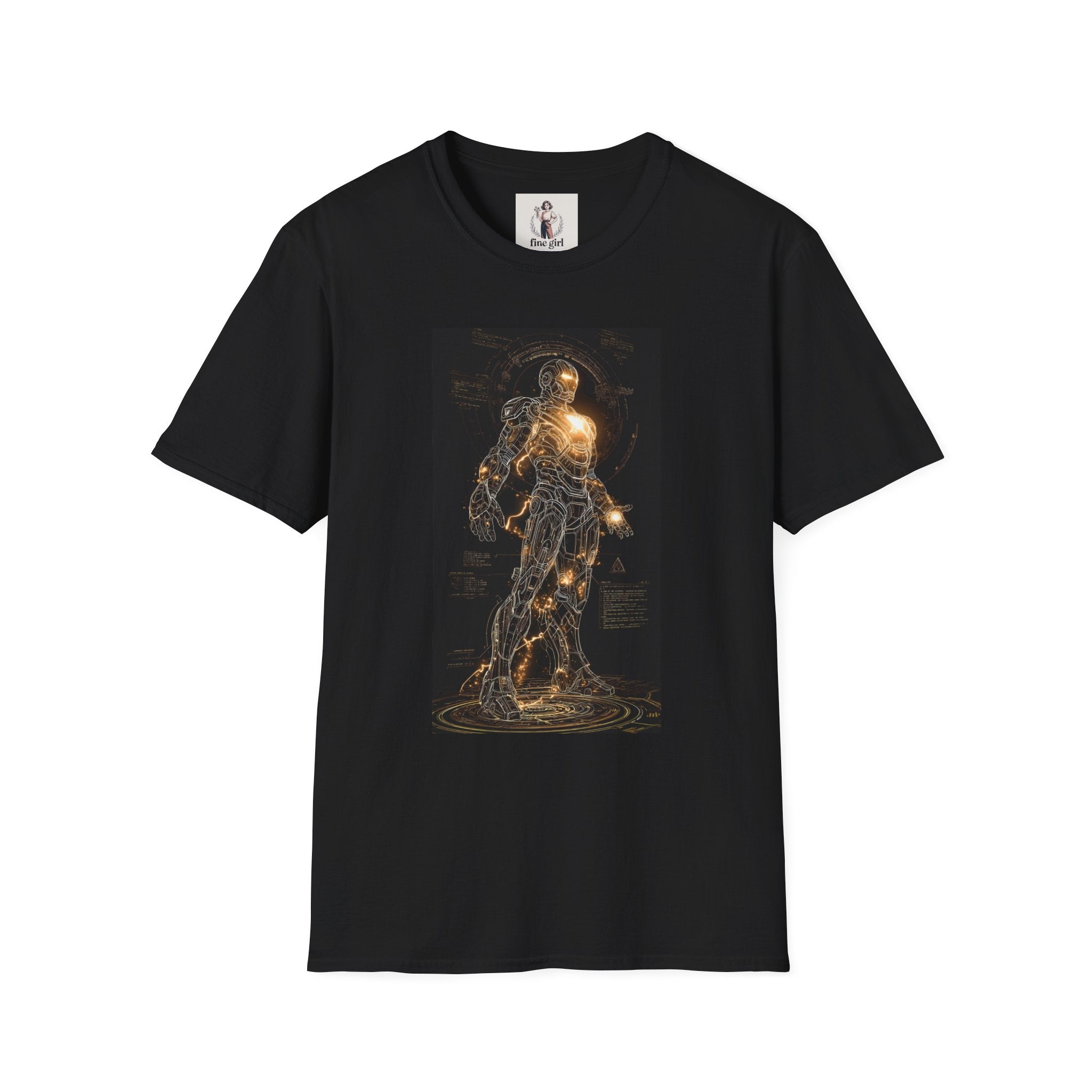 Ironman Superhero Marvel Unisex Softstyle T-Shirt, Comic Book Tee, Geeky Clothing, Cosplay Costume Top