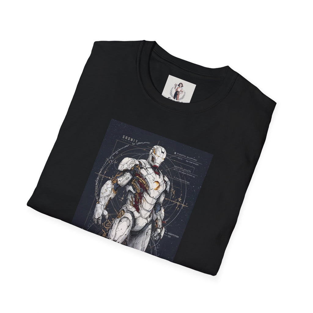 Ironman Superhero Marvel Unisex Softstyle T-Shirt, Comic Book Tee, Geeky Clothing, Cosplay Costume Top