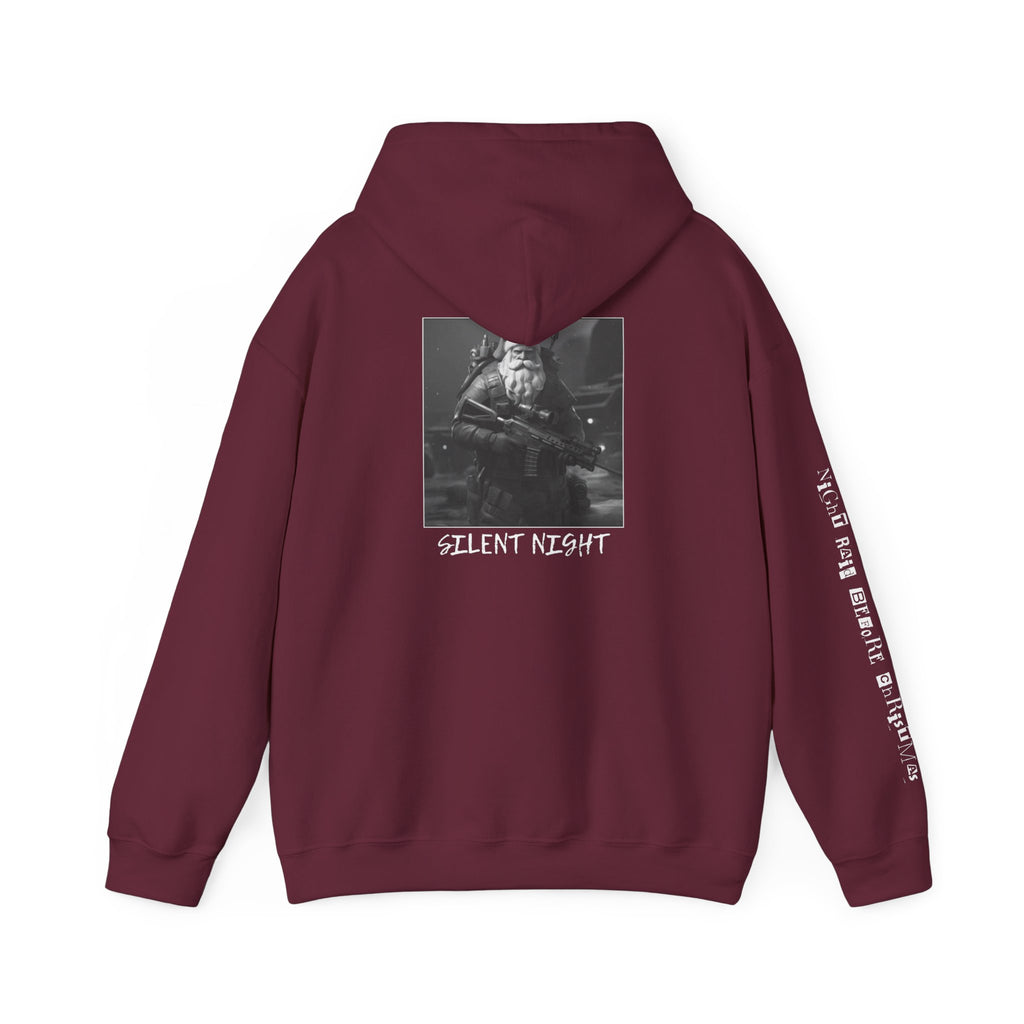 Night Raid Before Christmas Patriotic Hoodie Rebel Spirit Unisex Hoodie