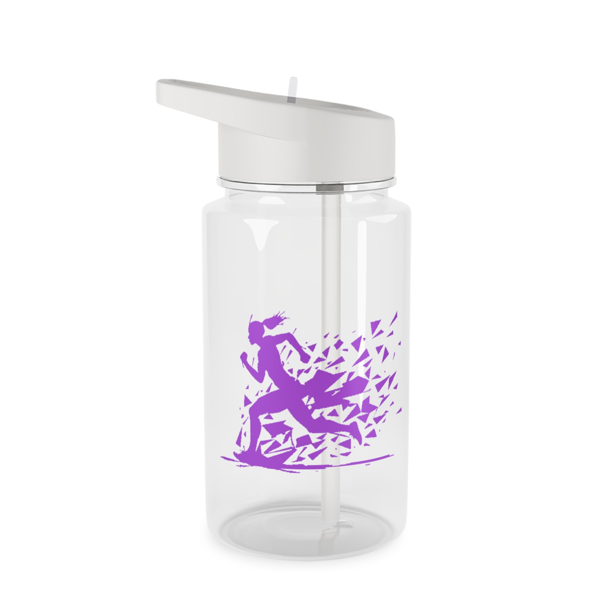 Running Woman Tritan Water Bottle