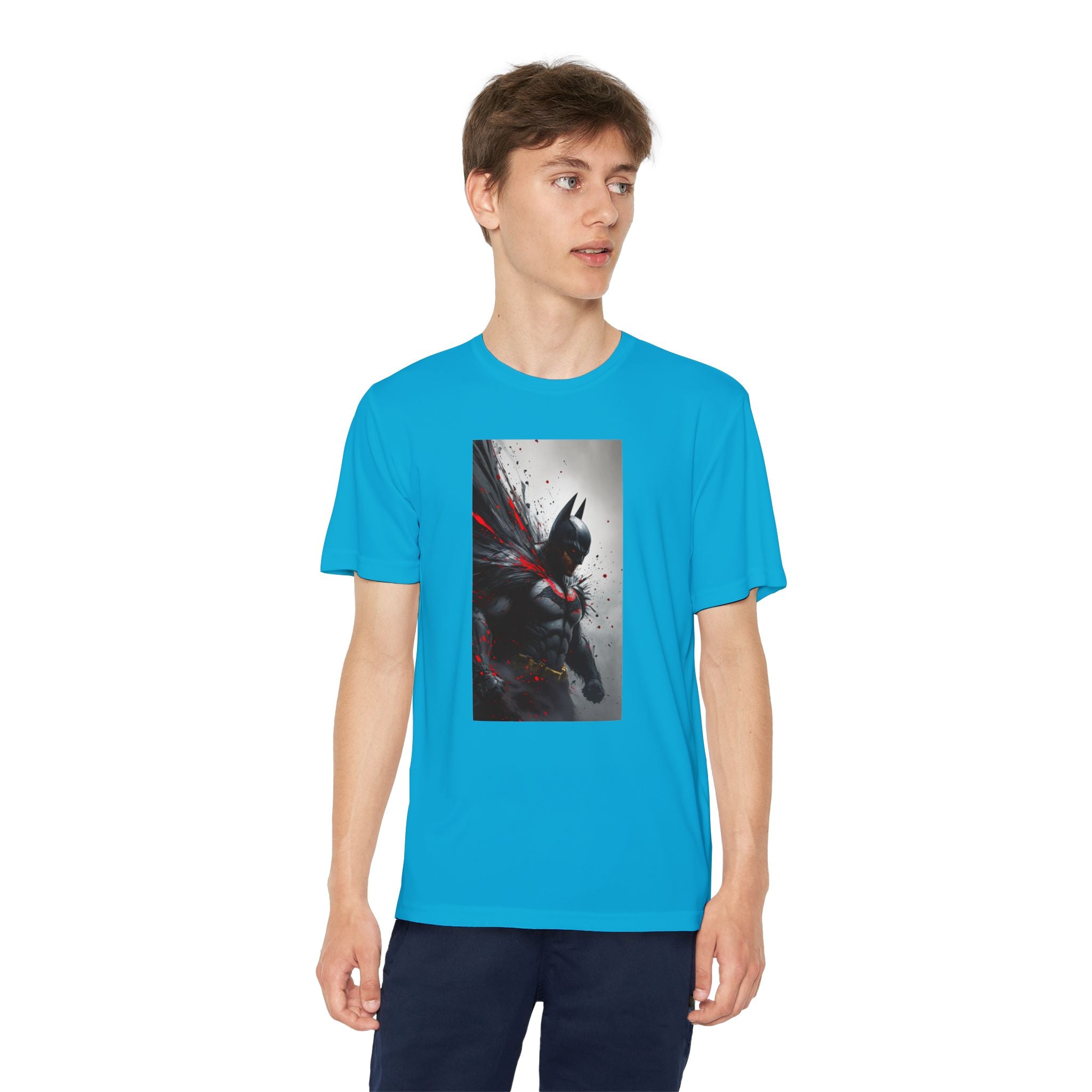 Batman Superhero Marvel Patriotic, Kids Graphic T-Shirt, Boys Hero Top, Girls Comic Book Clothing, Birthday