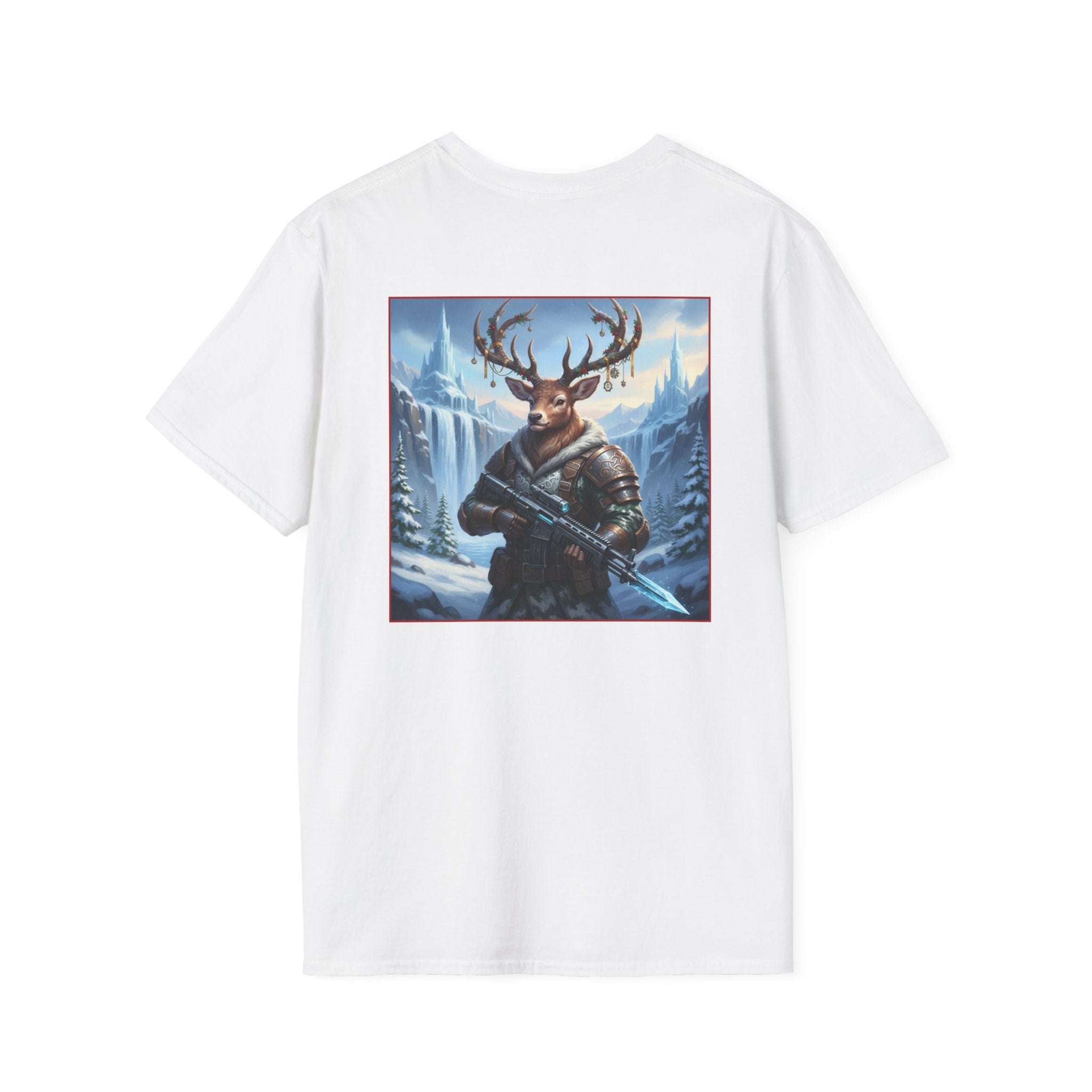 Yule Guard Patriotic Christmas Holiday ~ Unisex Softstyle T-Shirt