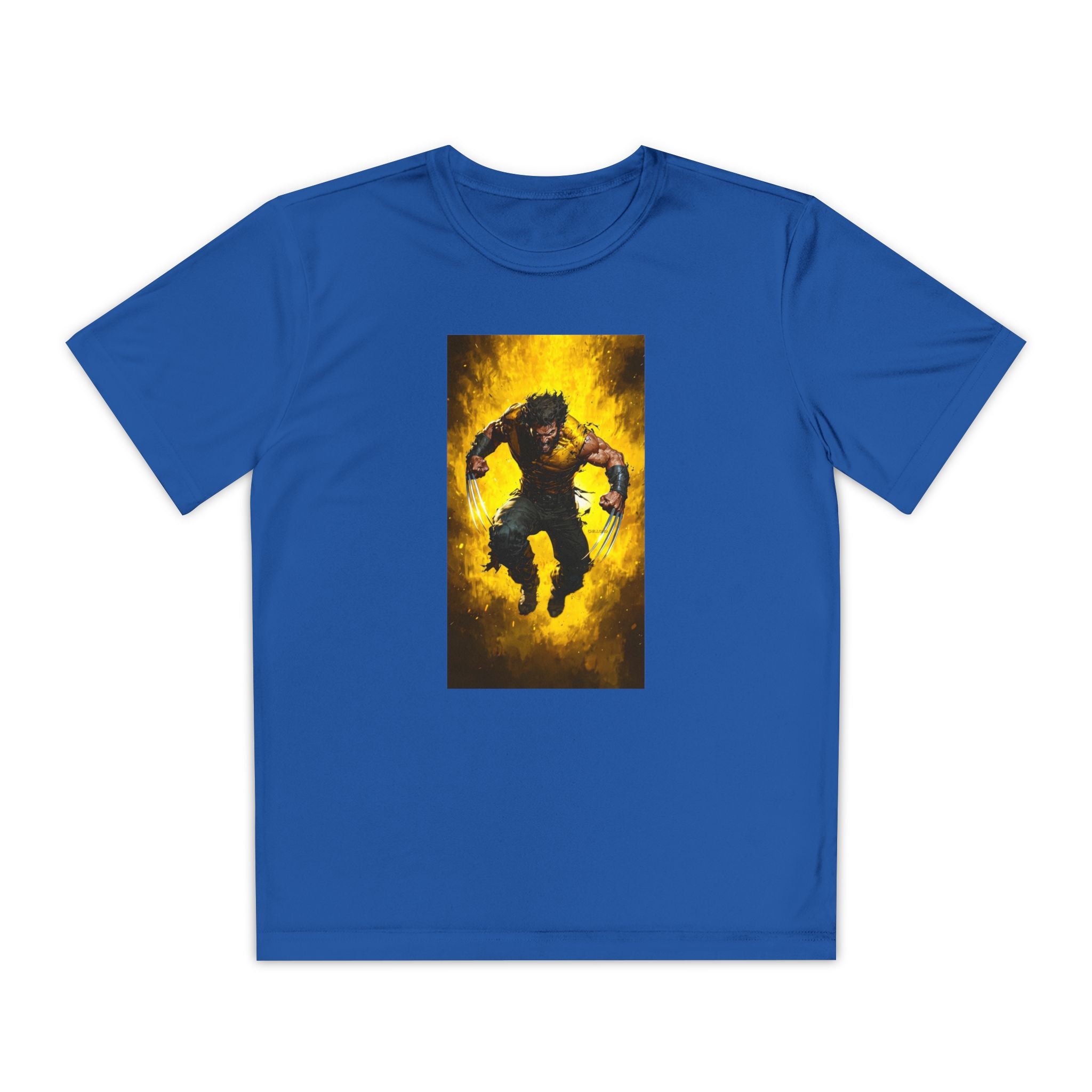 Wolverine Superhero Marvel Patriotic, Kids Graphic T-Shirt, Boys Hero Top, Girls Comic Book Clothing, Birthday