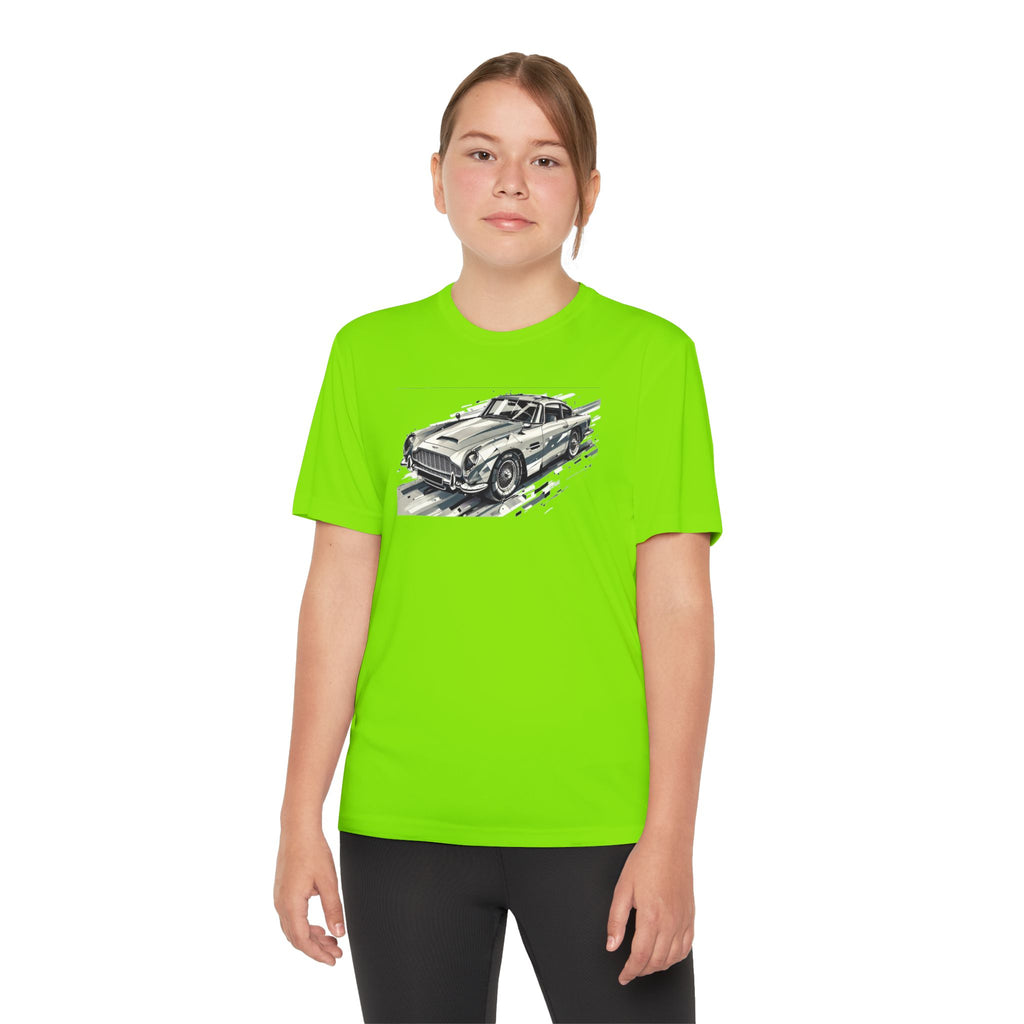 Aston Martin Youth T-Shirt Sports Graphic Tee, Cool Athletic Shirt for Kids, Perfect for Sports Events, Team Spirit
