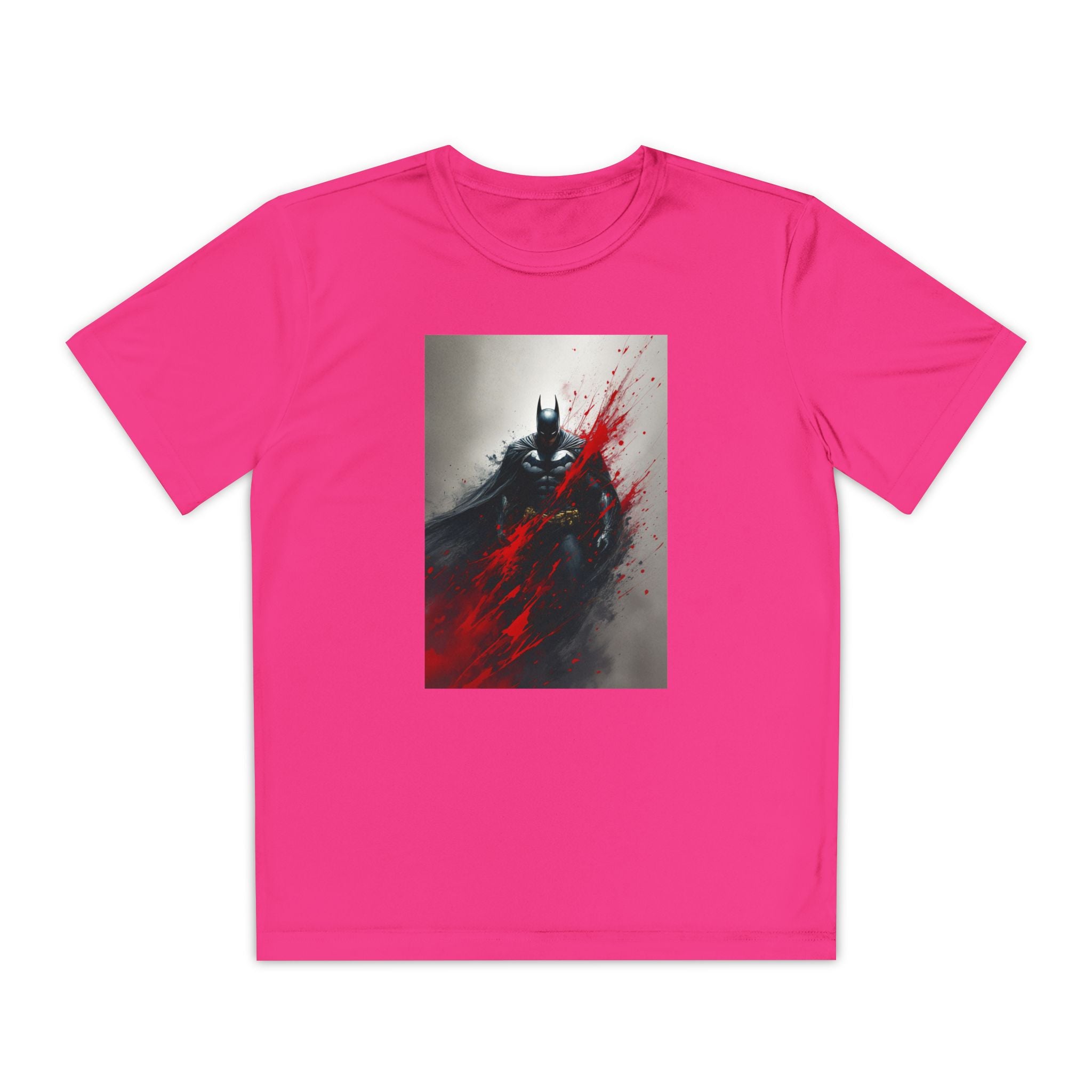 Batman Superhero Marvel Patriotic, Kids Graphic T-Shirt, Boys Hero Top, Girls Comic Book Clothing, Birthday
