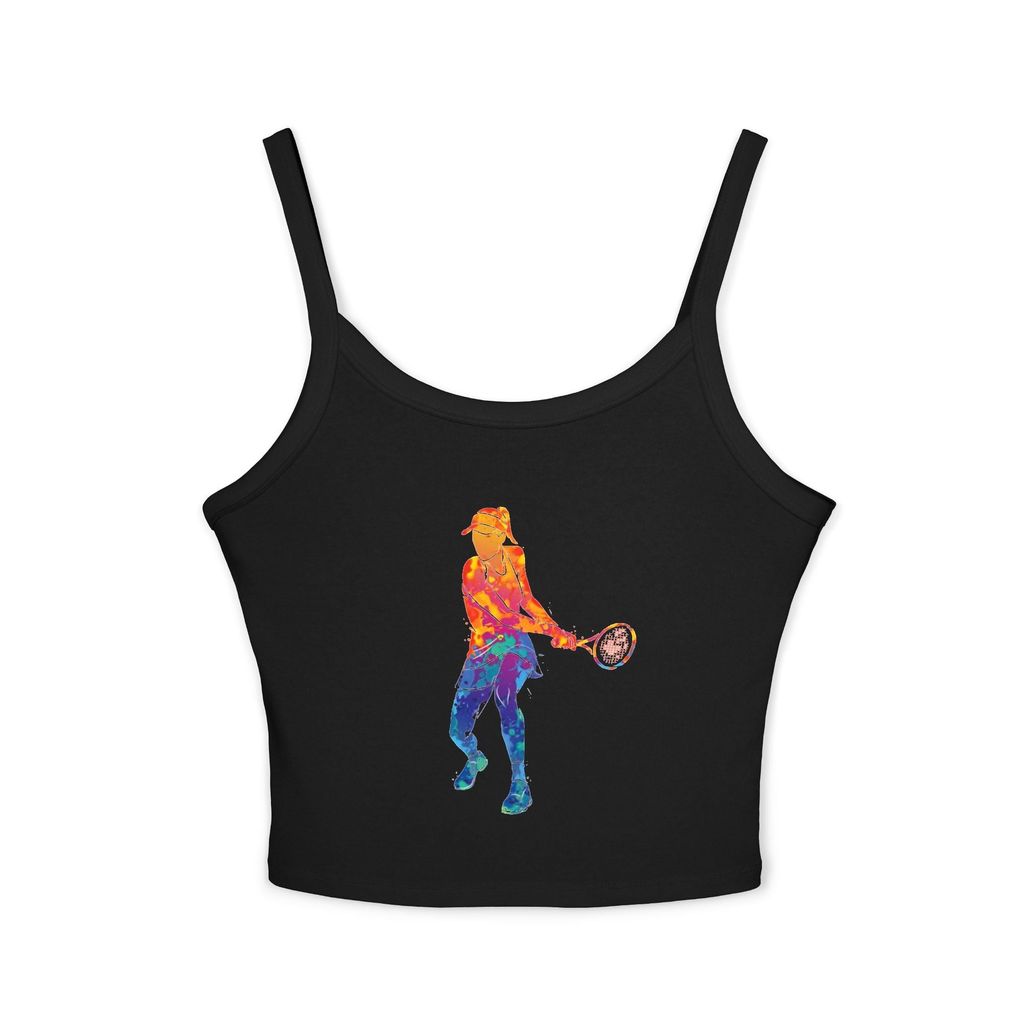 Tennis Woman Tank Top, Athletic Workout Top, Fitness Sleeveless Shirt, Jogging Muscle Tee, Exercise Gym Cami