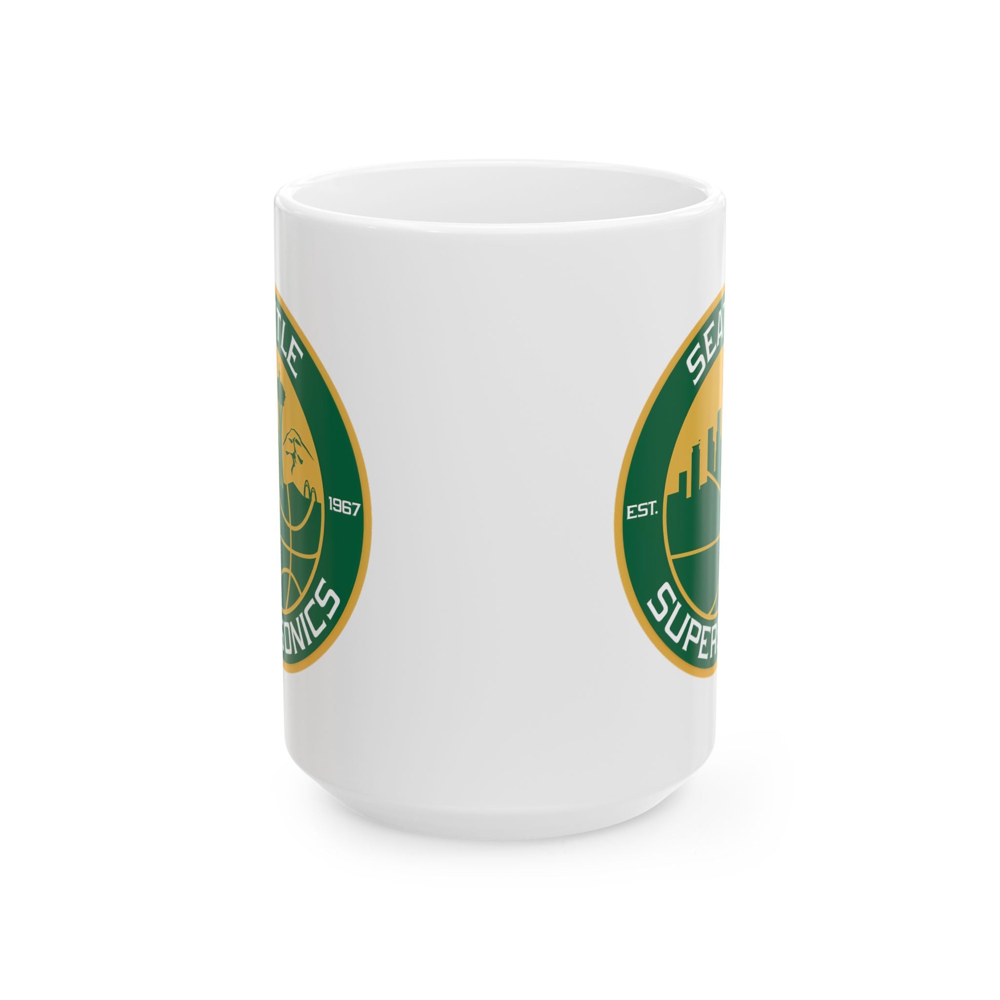 The Seattle SuperSonics Basketball Coffee & Tea Mug