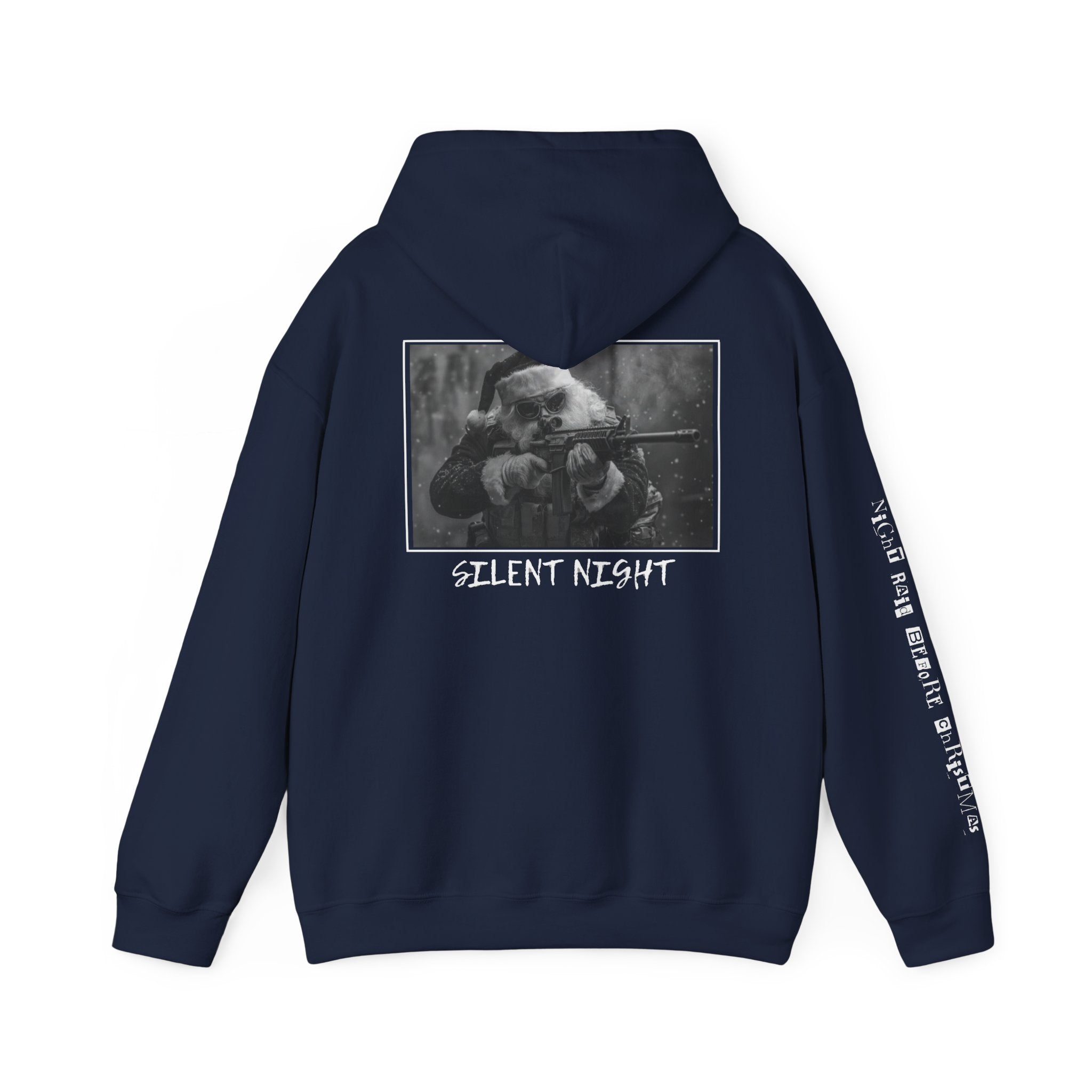Night Raid Before Christmas Patriotic Hoodie Rebel Spirit Unisex Hoodie