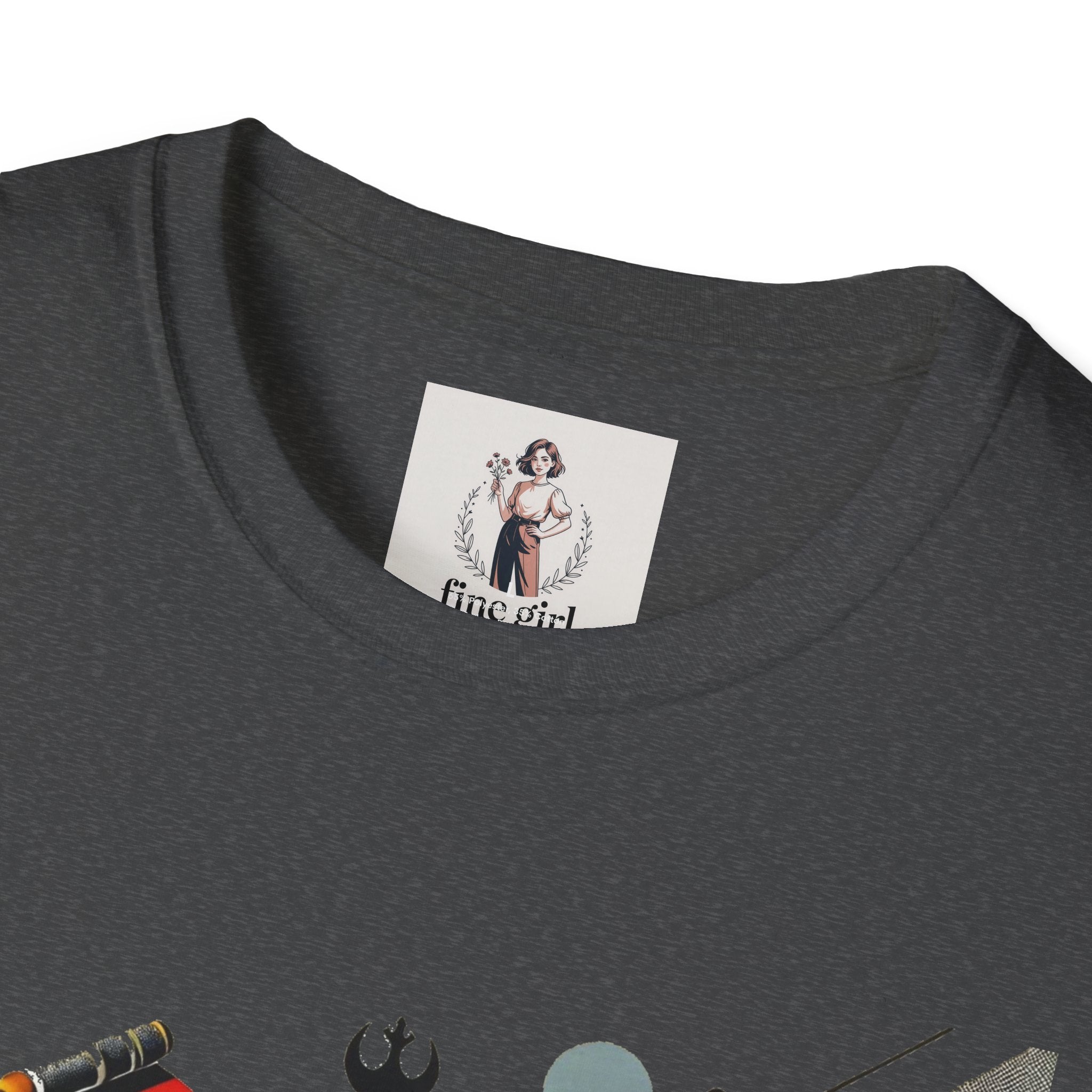 Star Wars Movie Themed T-Shirt Unisex Softstyle T-Shirt
