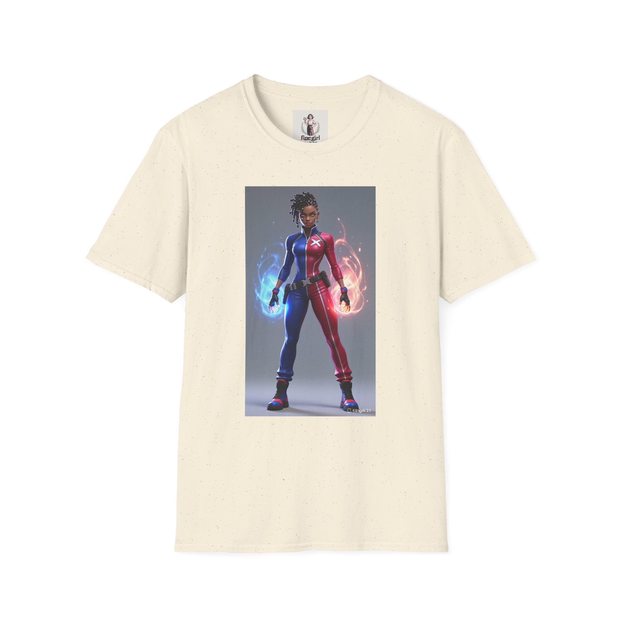 Mercedes Knight Superhero Marvel Unisex Softstyle T-Shirt, Comic Book Tee, Graphic Novel Shirt, Geeky Clothing, Cosplay Costume Top