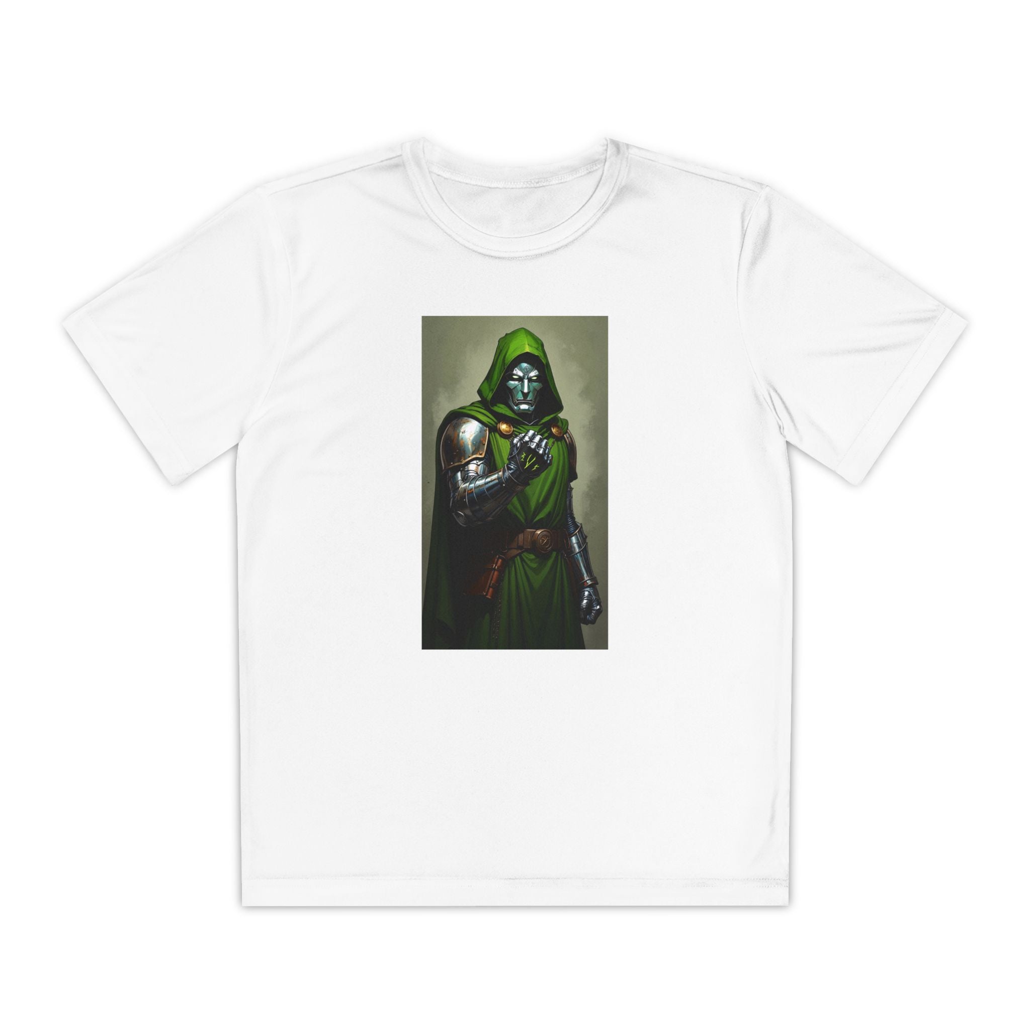 Dr Doom Superhero Marvel Patriotic, Kids Graphic T-Shirt, Boys Hero Top, Girls Comic Book Clothing, Birthday