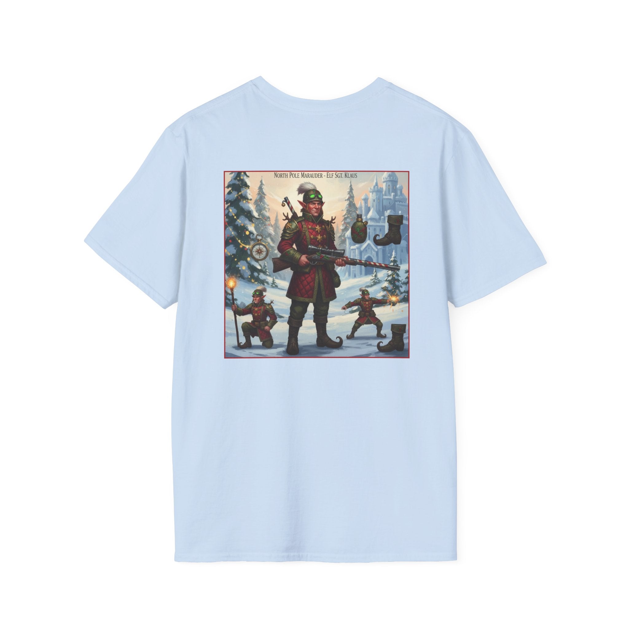 Yule Guard Patriotic Christmas Holiday ~ Unisex Softstyle T-Shirt