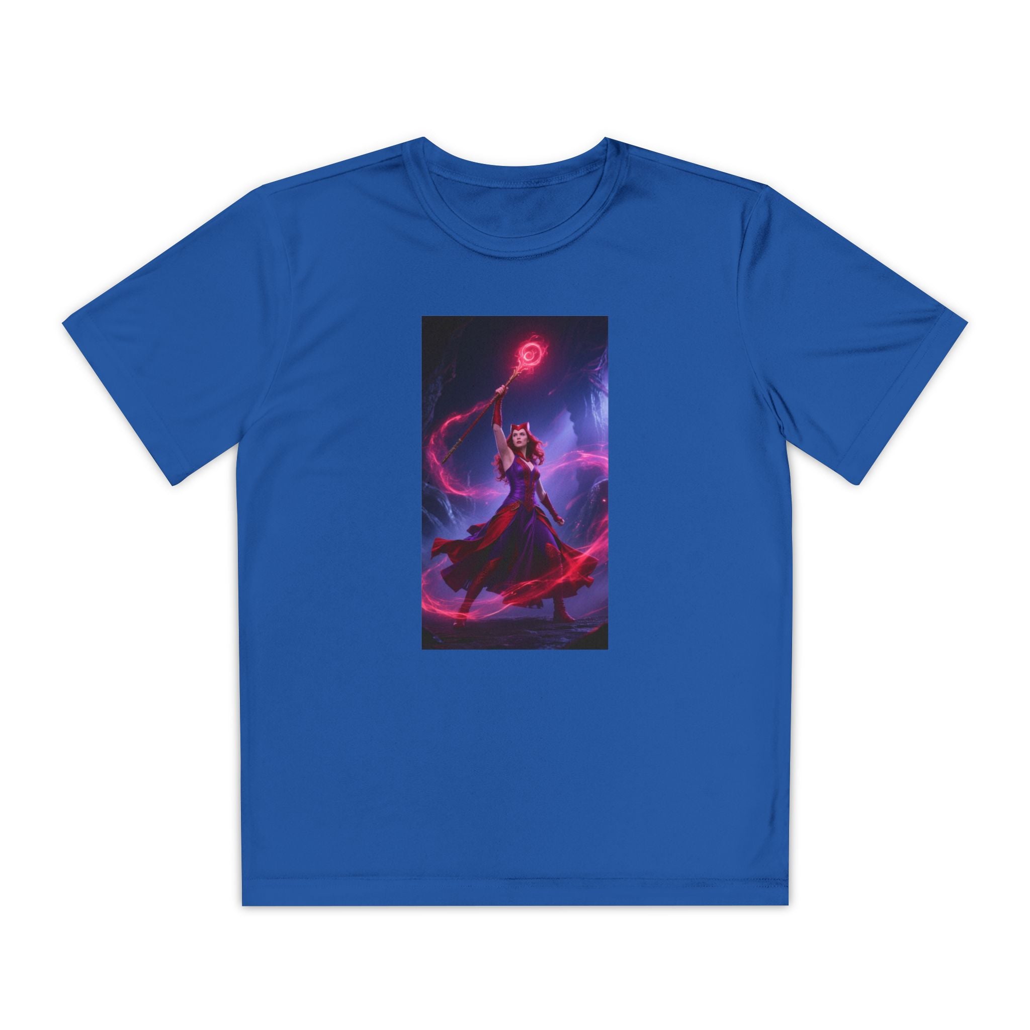 Superhero Youth T-Shirt Sports Graphic Tee, Cool Athletic Shirt for Kids