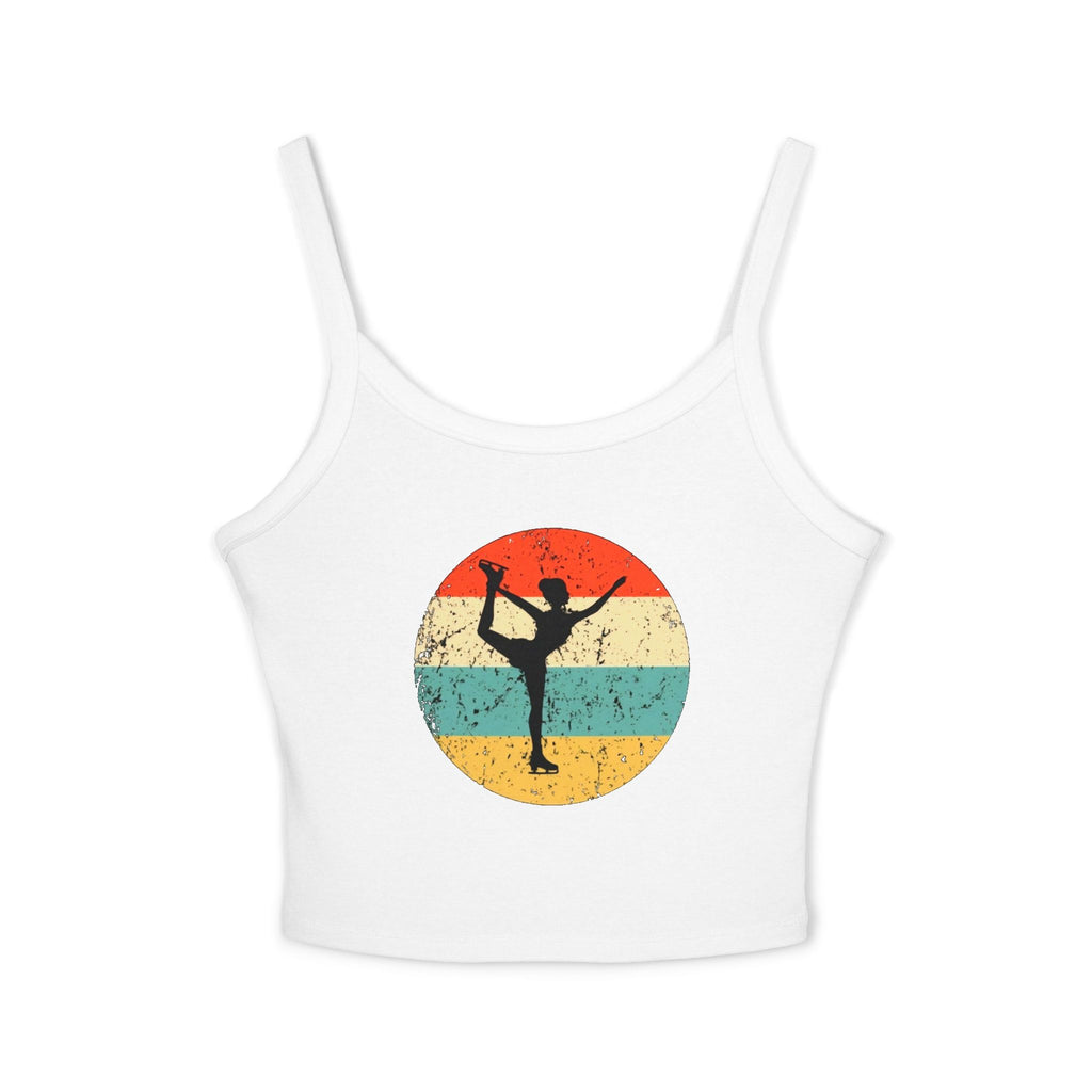 Ballet Woman Tank Top, Athletic Workout Top, Fitness Sleeveless Shirt, Jogging Muscle Tee, Exercise Gym Cami