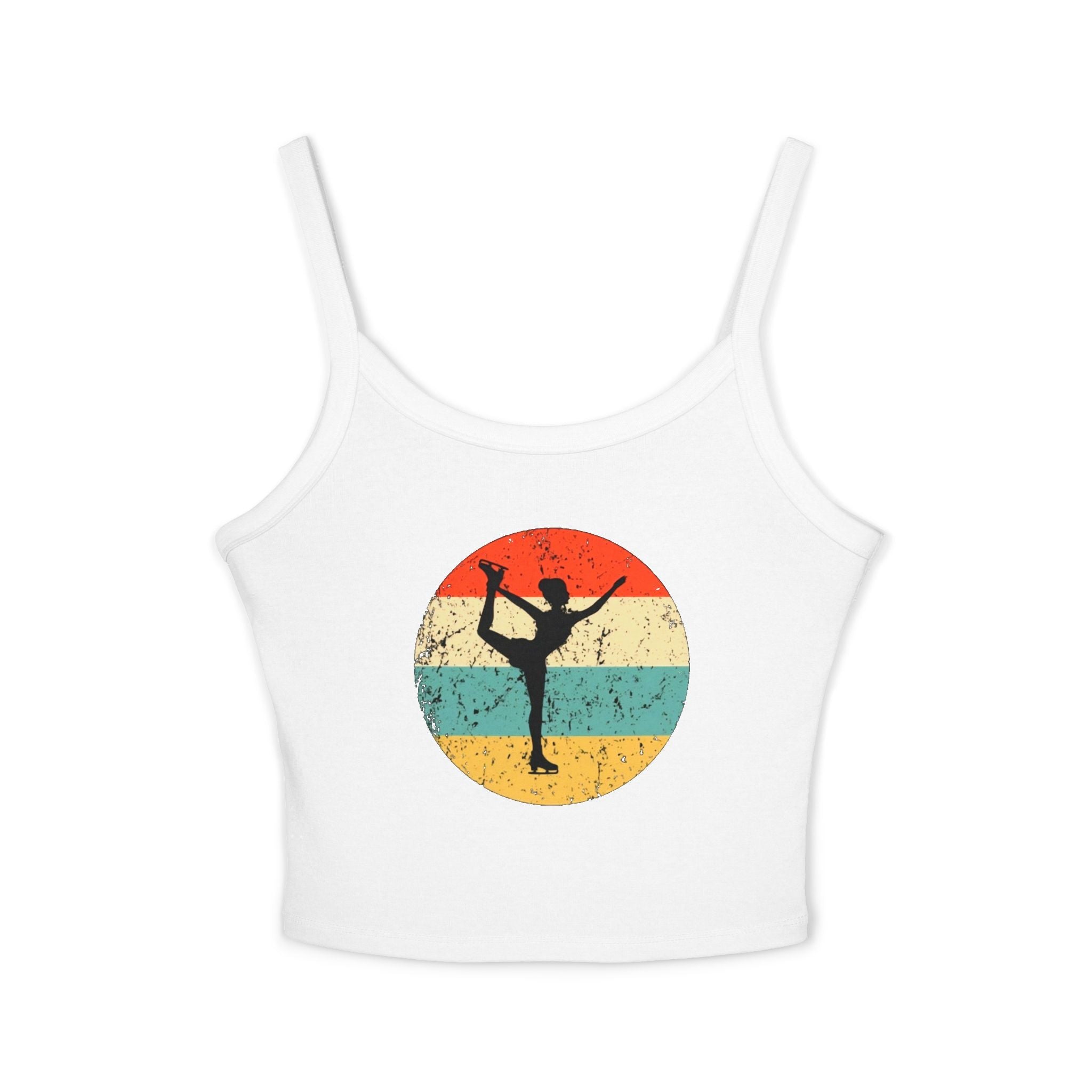 Ballet Woman Tank Top, Athletic Workout Top, Fitness Sleeveless Shirt, Jogging Muscle Tee, Exercise Gym Cami