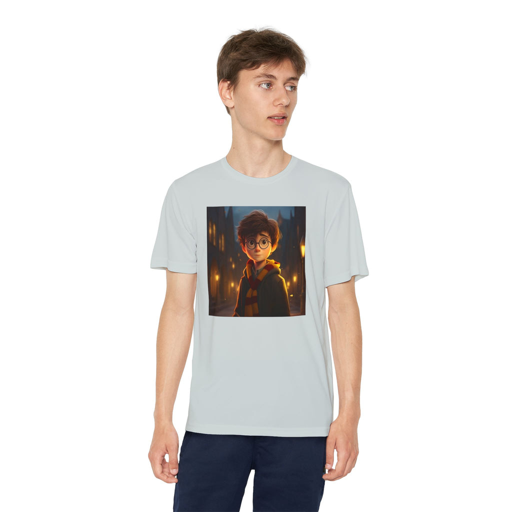 Youth Competitor Tee - Harry Potter, Wizard School Shirt, Magical Kids Top, Hogwarts Fan Gift, Sorcerer's Stone T-Shirt