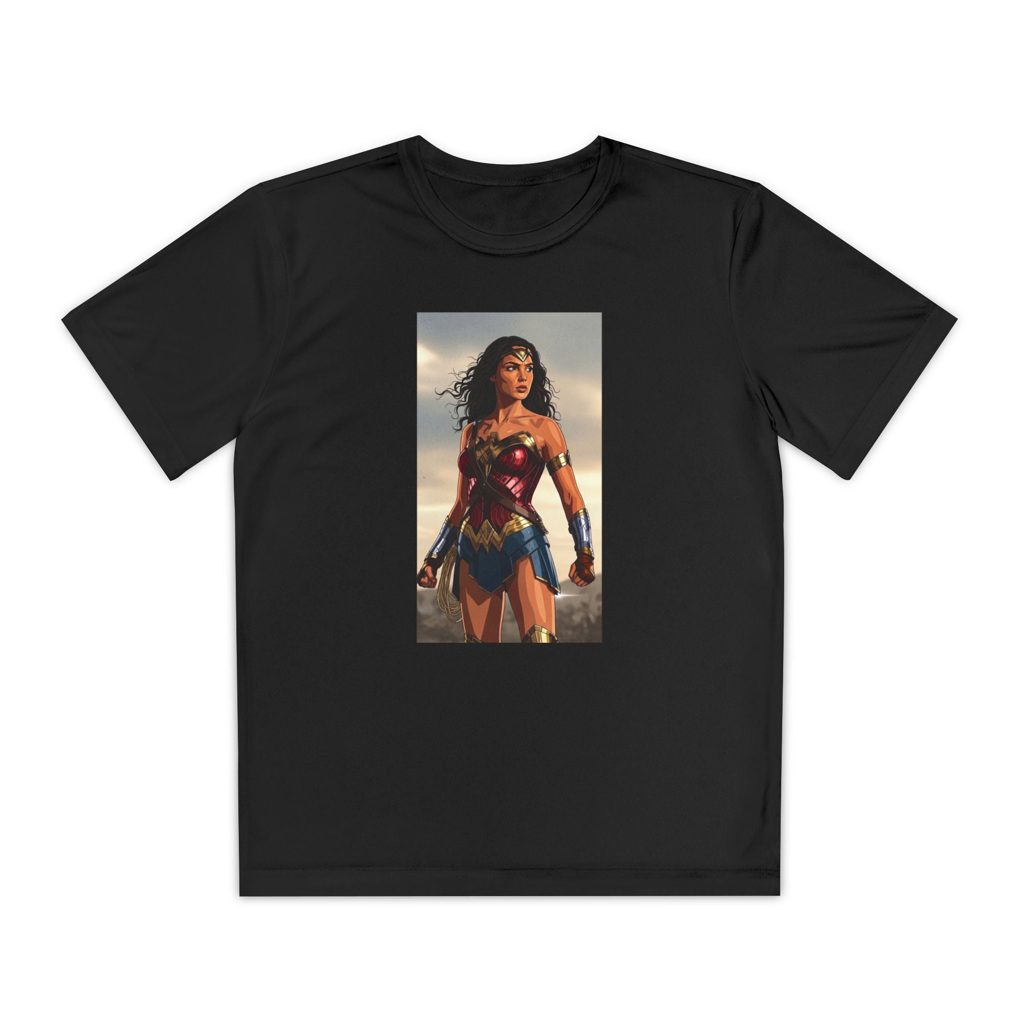 Wonder Woman Superhero Marvel t-shirt, Kids Graphic Tee, Boys Superhero Shirt, Children's Movie Character Top