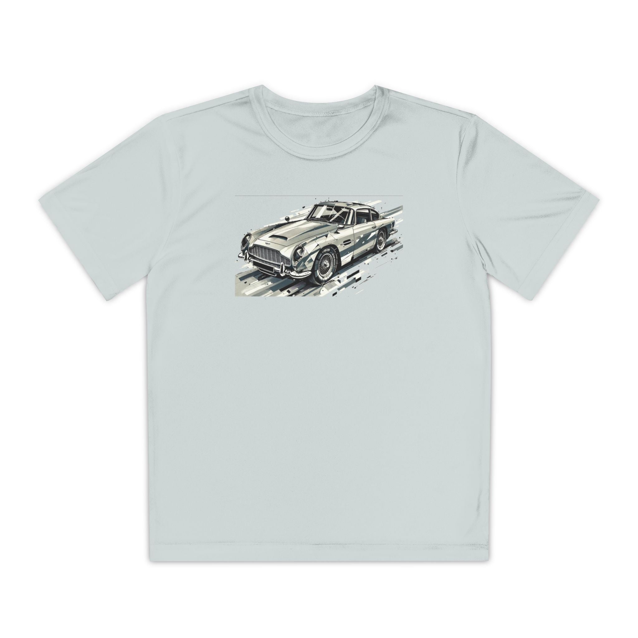 Aston Martin Youth T-Shirt Sports Graphic Tee, Cool Athletic Shirt for Kids, Perfect for Sports Events, Team Spirit