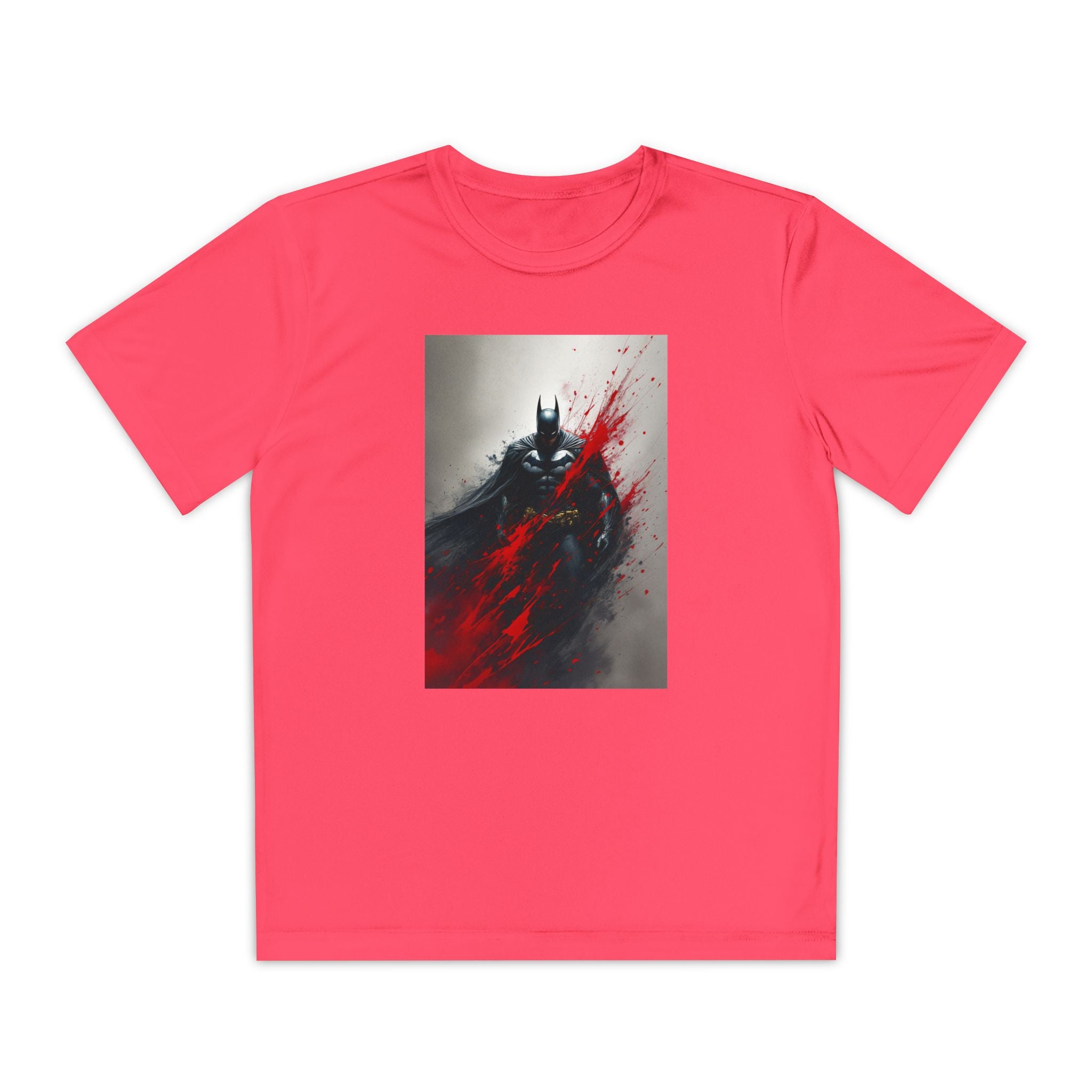 Batman Superhero Marvel Patriotic, Kids Graphic T-Shirt, Boys Hero Top, Girls Comic Book Clothing, Birthday