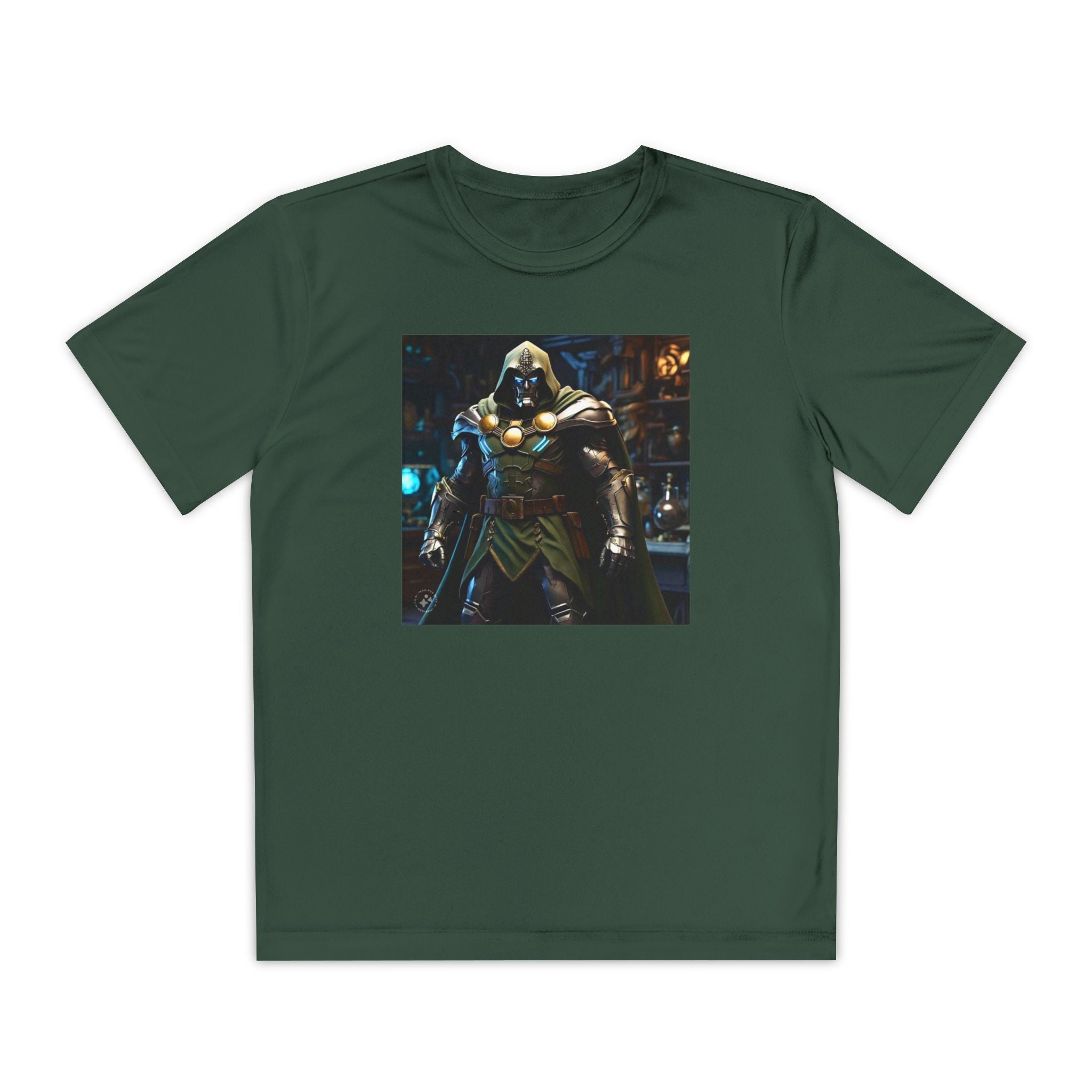 Dr Doom Superhero Marvel Patriotic, Kids Graphic T-Shirt, Boys Hero Top, Girls Comic Book Clothing, Birthday