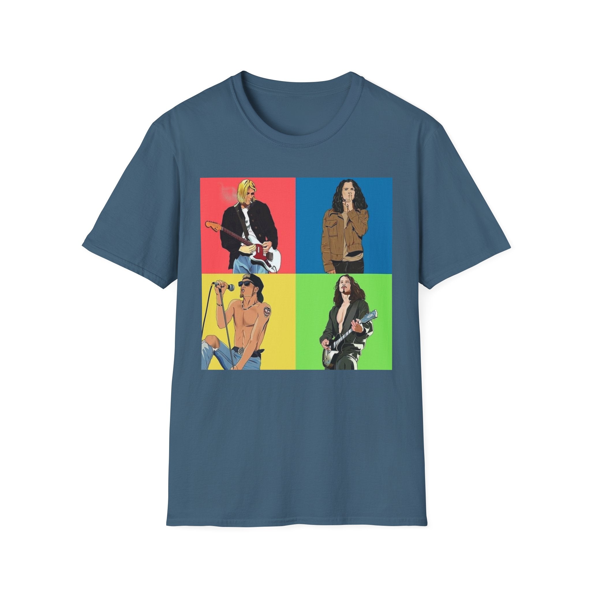 Grunge Music Music Logo T-Shirt