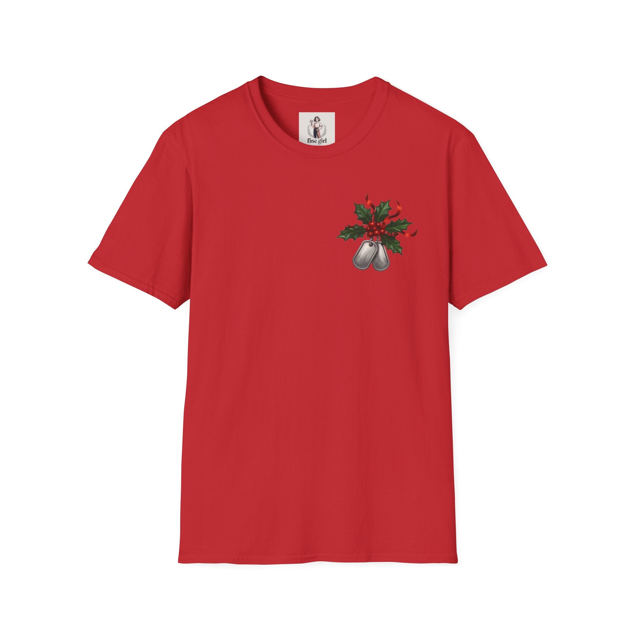 Yule Guard Patriotic Christmas Holiday ~ Unisex Softstyle T-Shirt