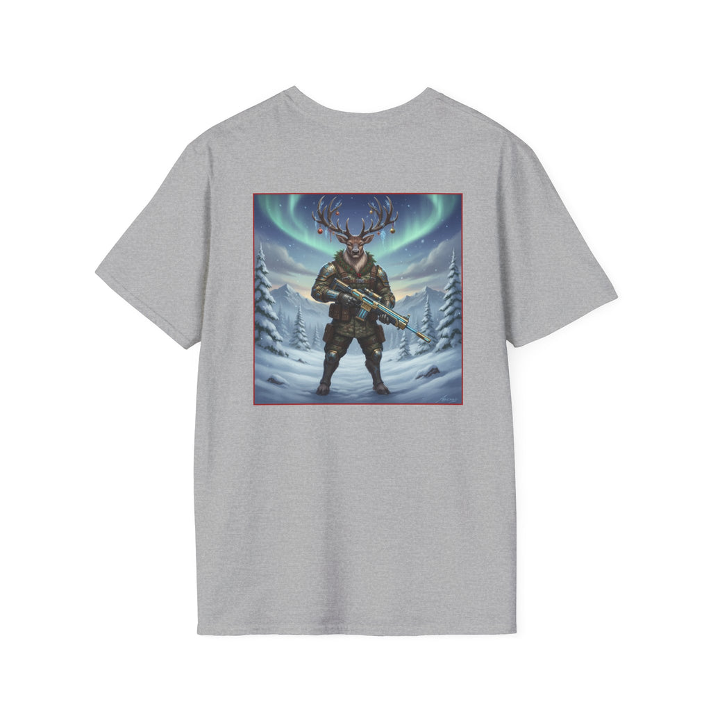 Yule Guard Patriotic Christmas Holiday ~ Unisex Softstyle T-Shirt