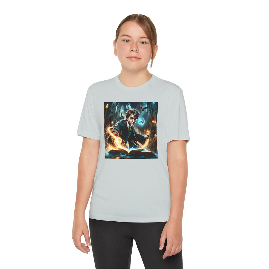Youth Competitor Tee - Harry Potter, Wizard School Shirt, Magical Kids Top, Hogwarts Fan Gift, Sorcerer's Stone T-Shirt