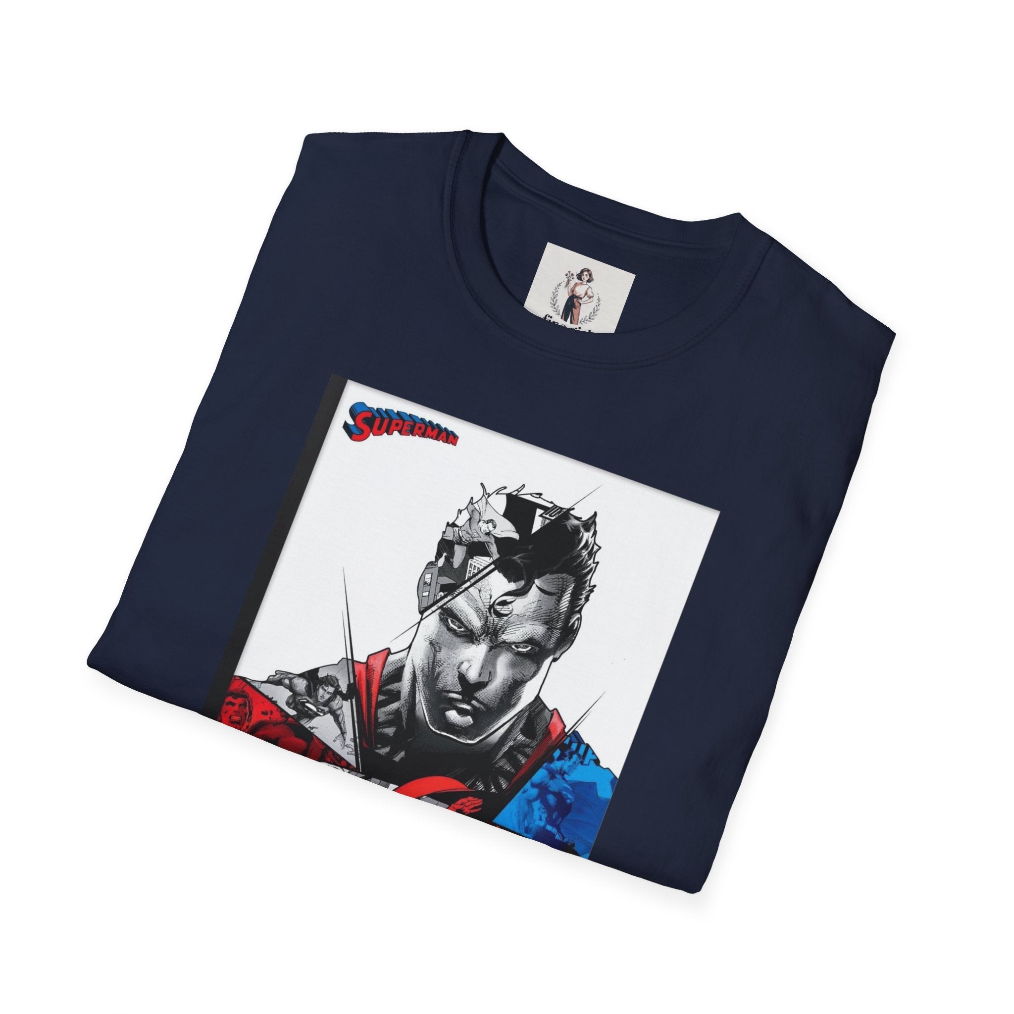 Superman Hero Unisex Softstyle T-Shirt