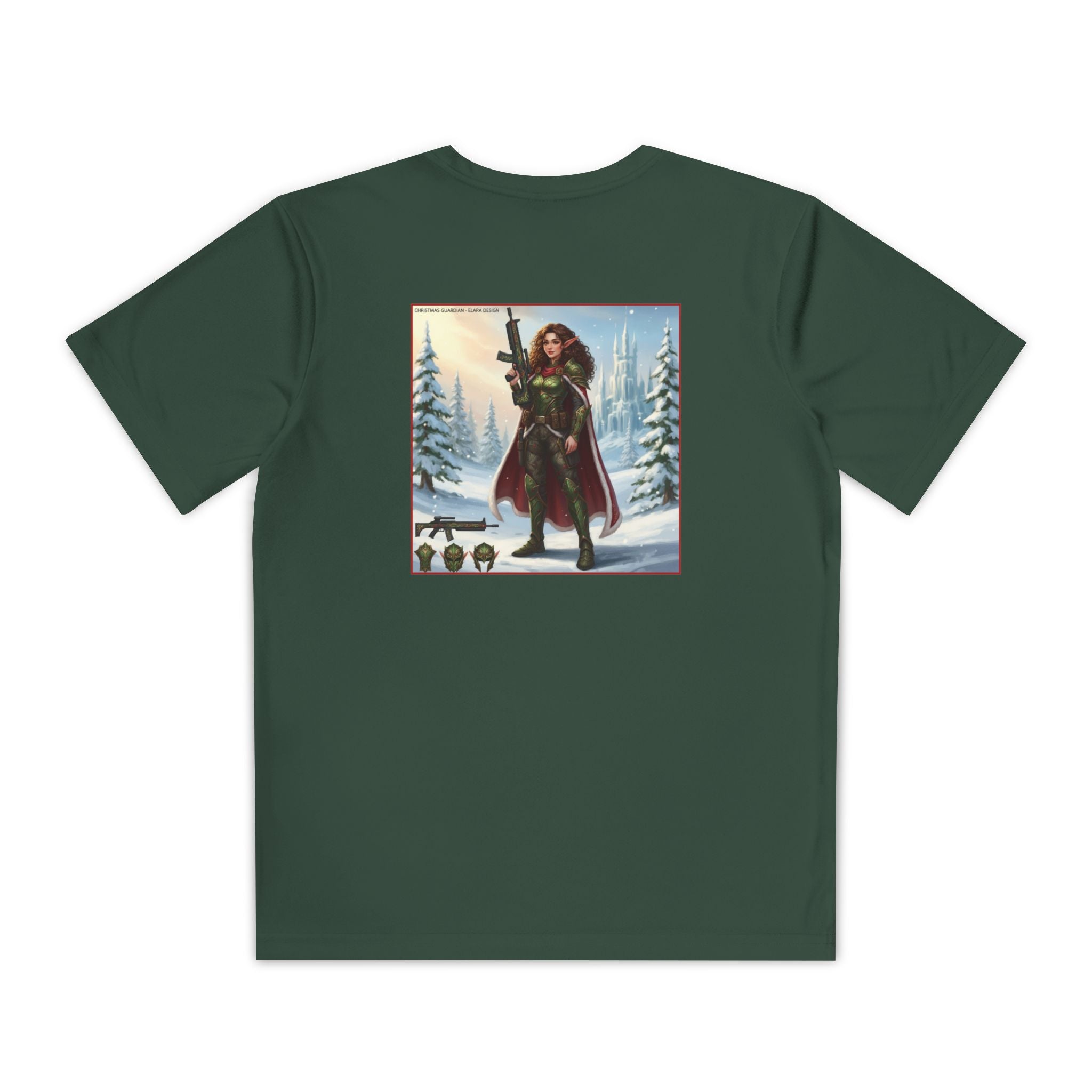 Yule Guard Patriotic Christmas Holiday ~ Youth T-Shirt, Unisex Softstyle T-Shirt