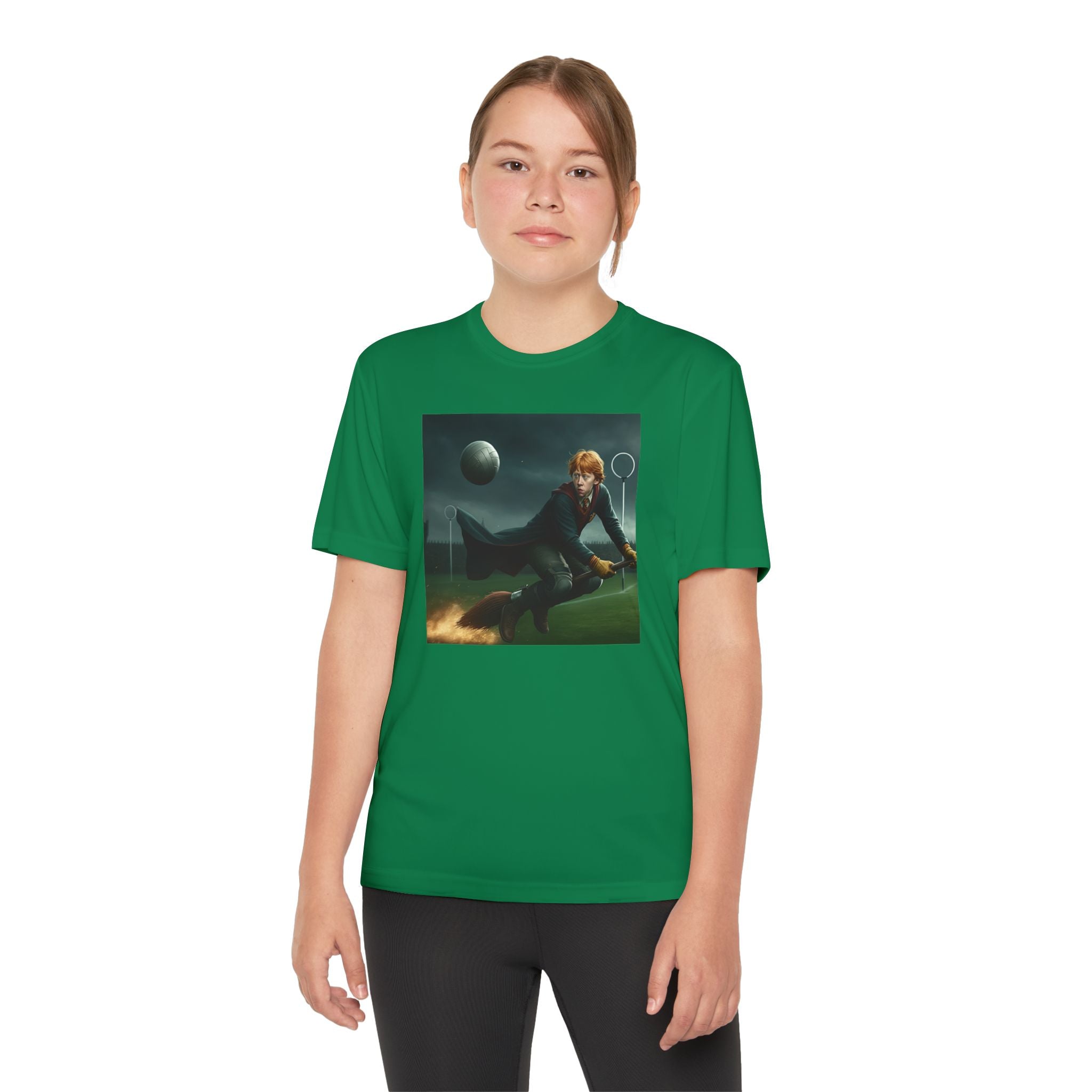 Youth Competitor Tee - Harry Potter, Wizard School Shirt, Magical Kids Top, Hogwarts Fan Gift, Sorcerer's Stone T-Shirt