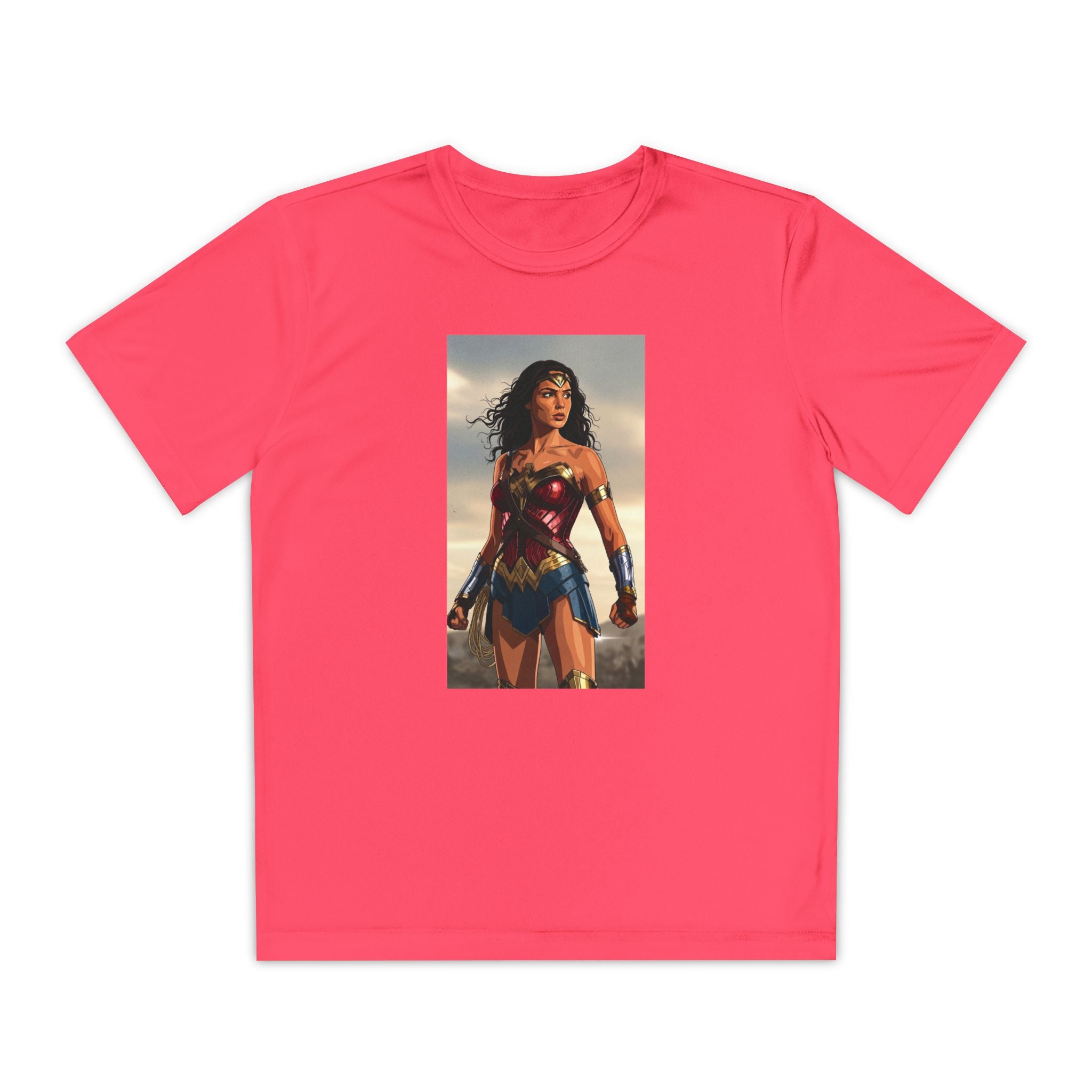 Wonder Woman Superhero Marvel t-shirt, Kids Graphic Tee, Boys Superhero Shirt, Children's Movie Character Top