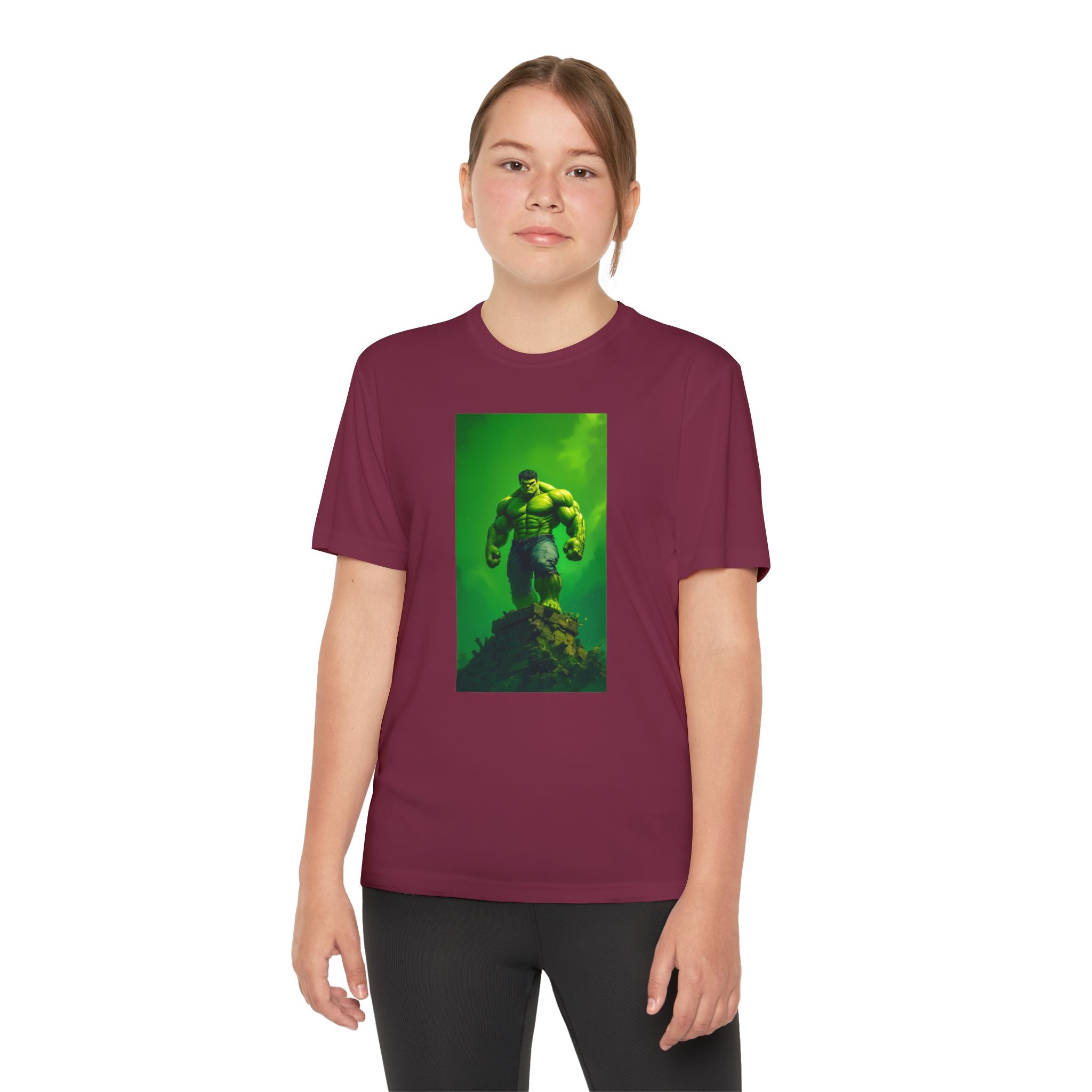 The Incredible Hulk Superhero Marvel Patriotic, Kids Graphic T-Shirt, Boys Hero Top, Girls Comic Book Clothing, Birthday