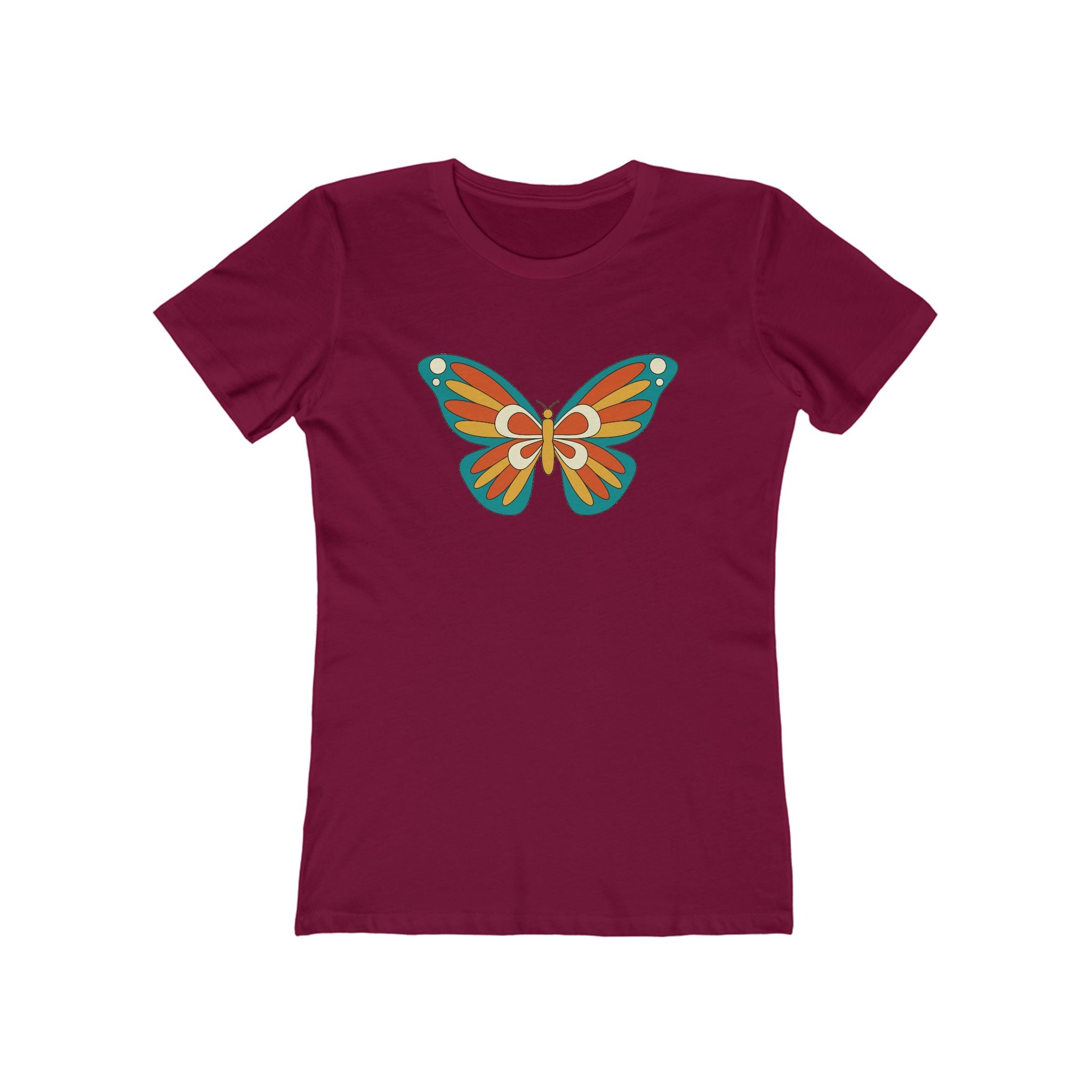 Butterfly Women's Tshirt, Butterfly Graphic Tee, Women's Butterfly Shirt, Butterfly Print Shirt, Boho Butterfly Tee