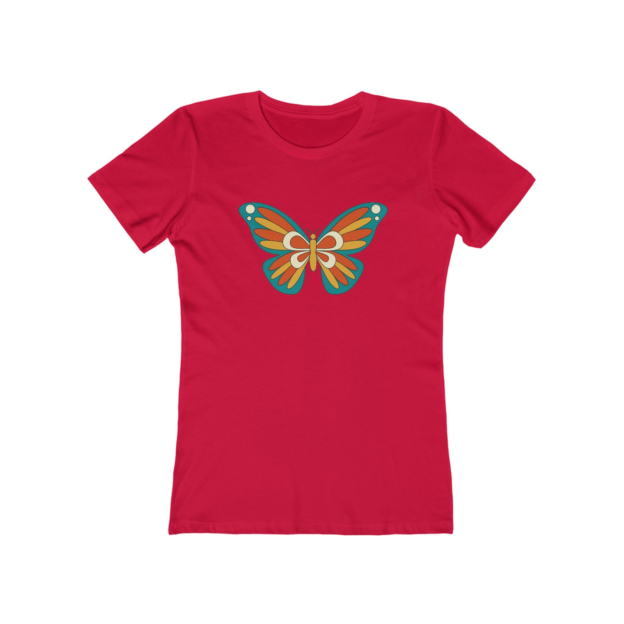 Butterfly Women's Tshirt, Butterfly Graphic Tee, Women's Butterfly Shirt, Butterfly Print Shirt, Boho Butterfly Tee