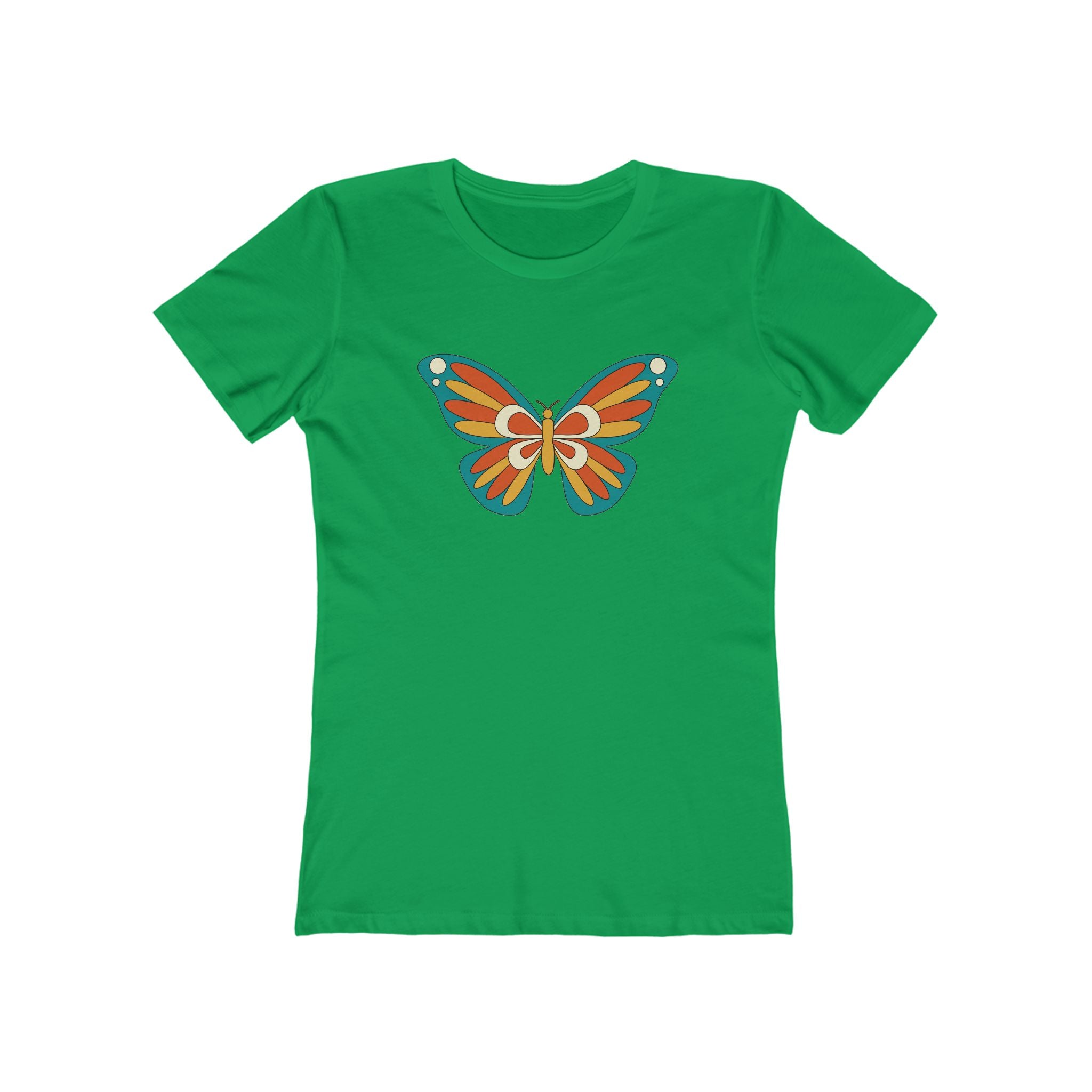Butterfly Women's Tshirt, Butterfly Graphic Tee, Women's Butterfly Shirt, Butterfly Print Shirt, Boho Butterfly Tee