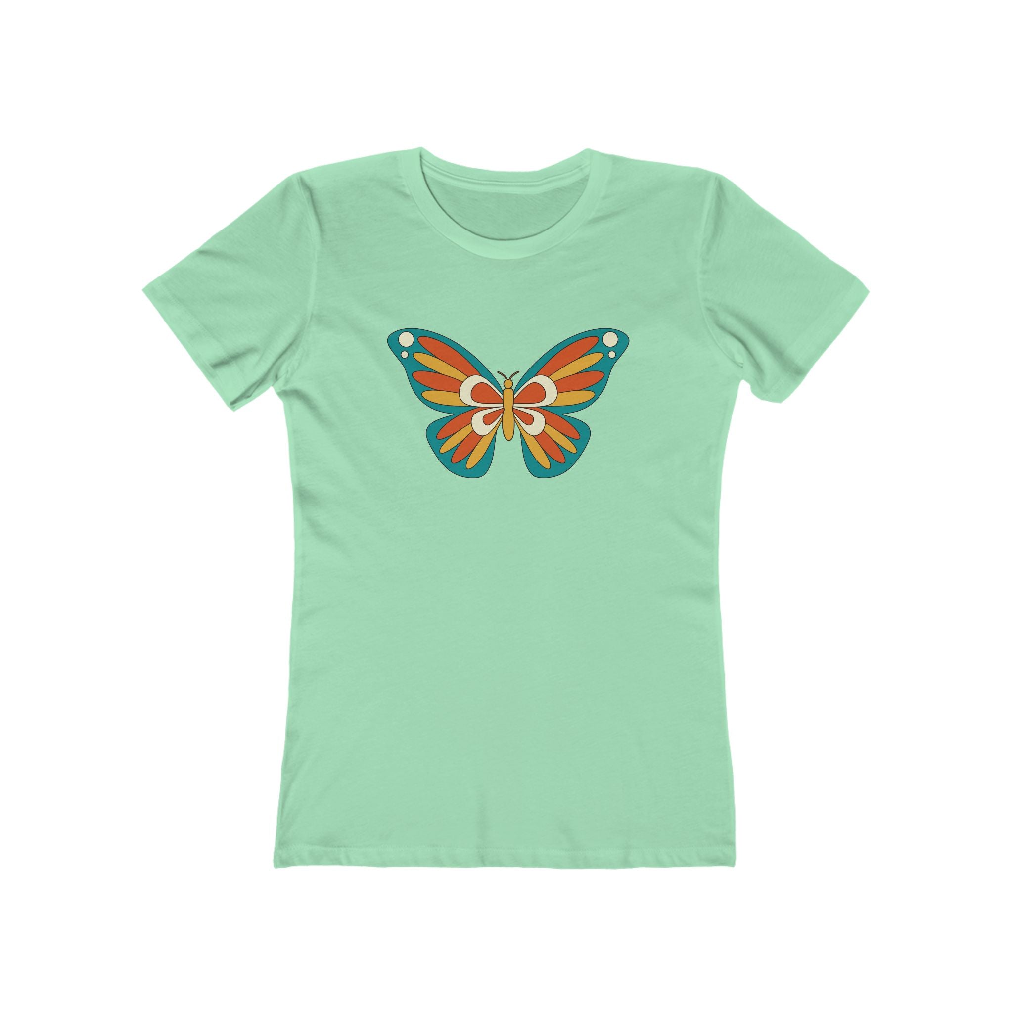 Butterfly Women's Tshirt, Butterfly Graphic Tee, Women's Butterfly Shirt, Butterfly Print Shirt, Boho Butterfly Tee