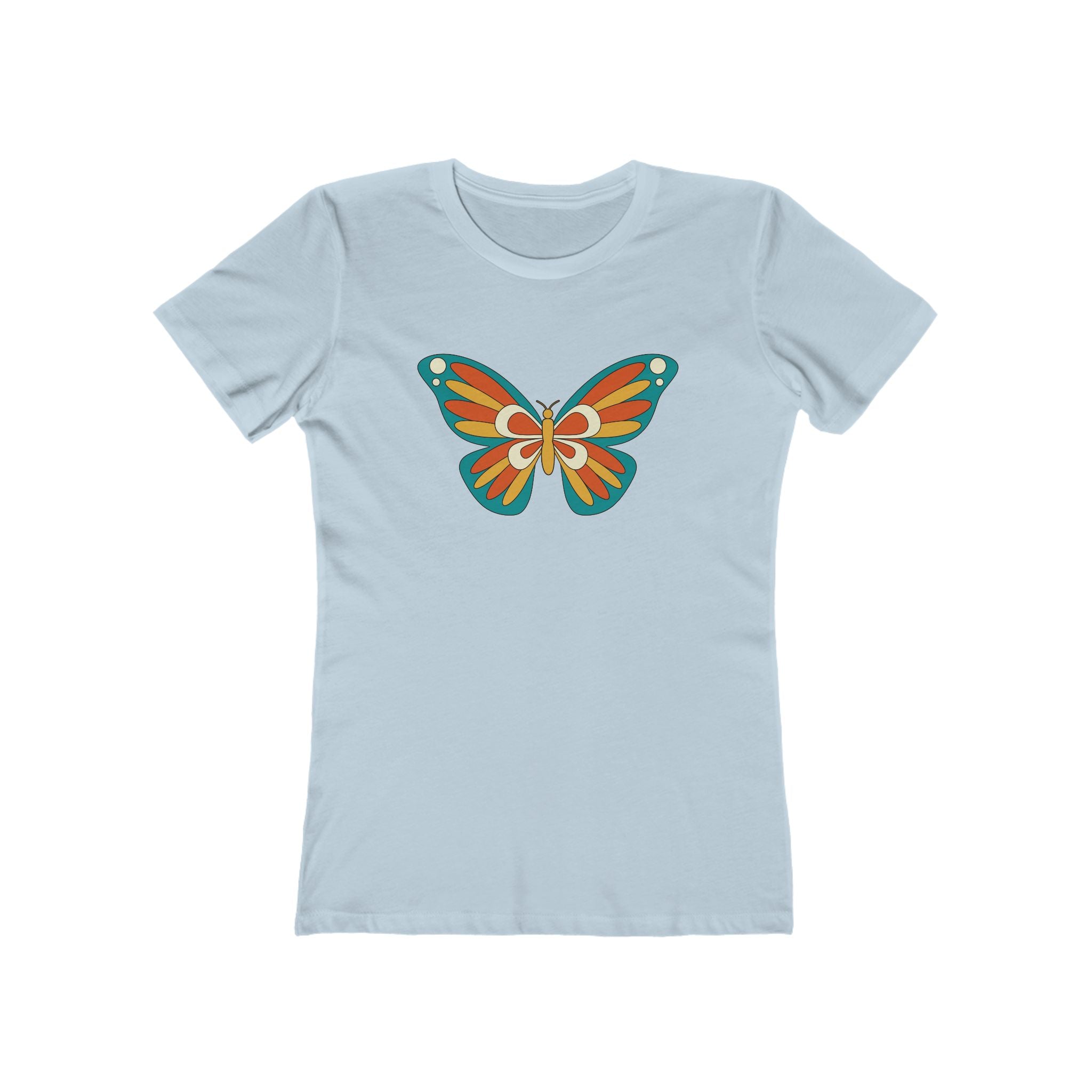 Butterfly Women's Tshirt, Butterfly Graphic Tee, Women's Butterfly Shirt, Butterfly Print Shirt, Boho Butterfly Tee
