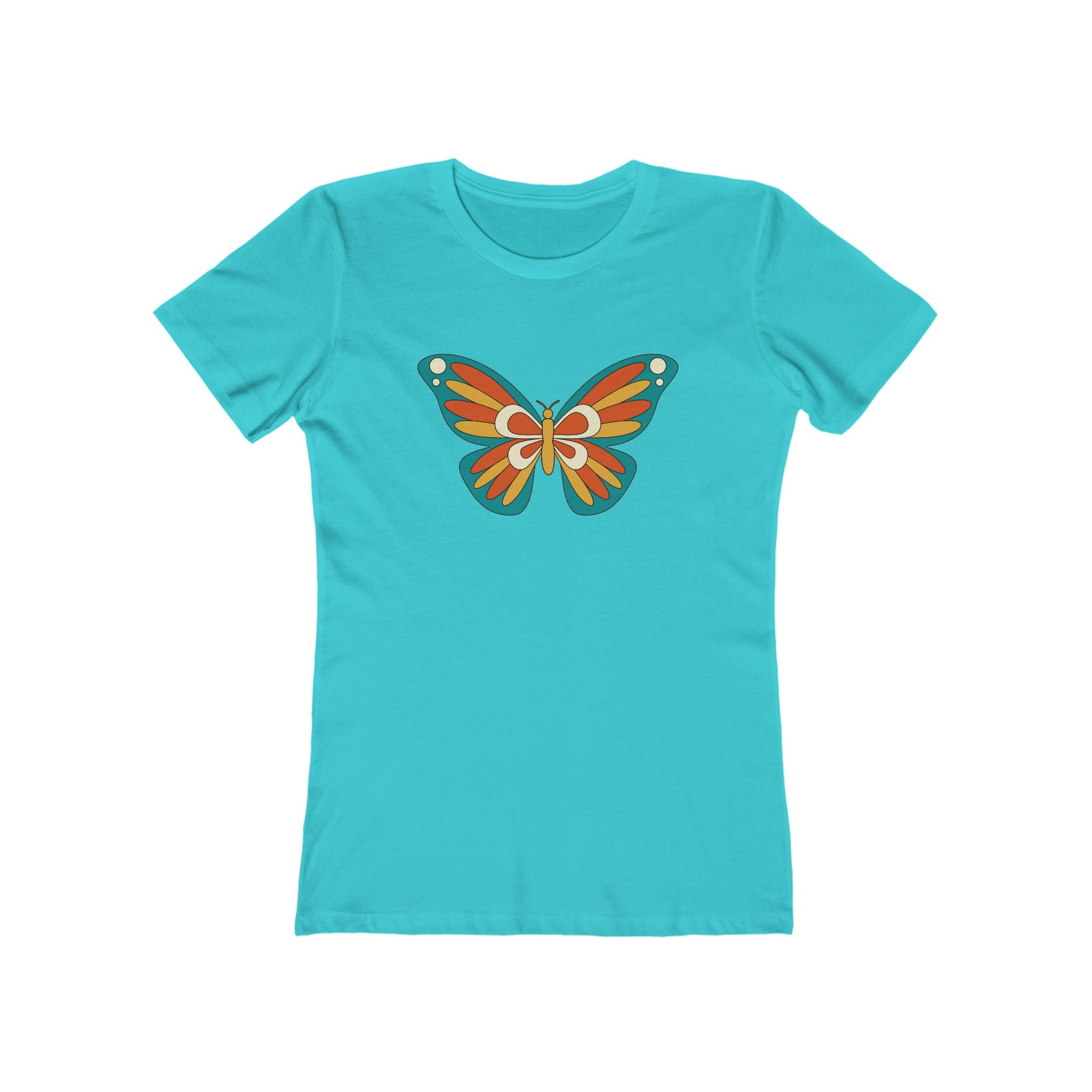 Butterfly Women's Tshirt, Butterfly Graphic Tee, Women's Butterfly Shirt, Butterfly Print Shirt, Boho Butterfly Tee