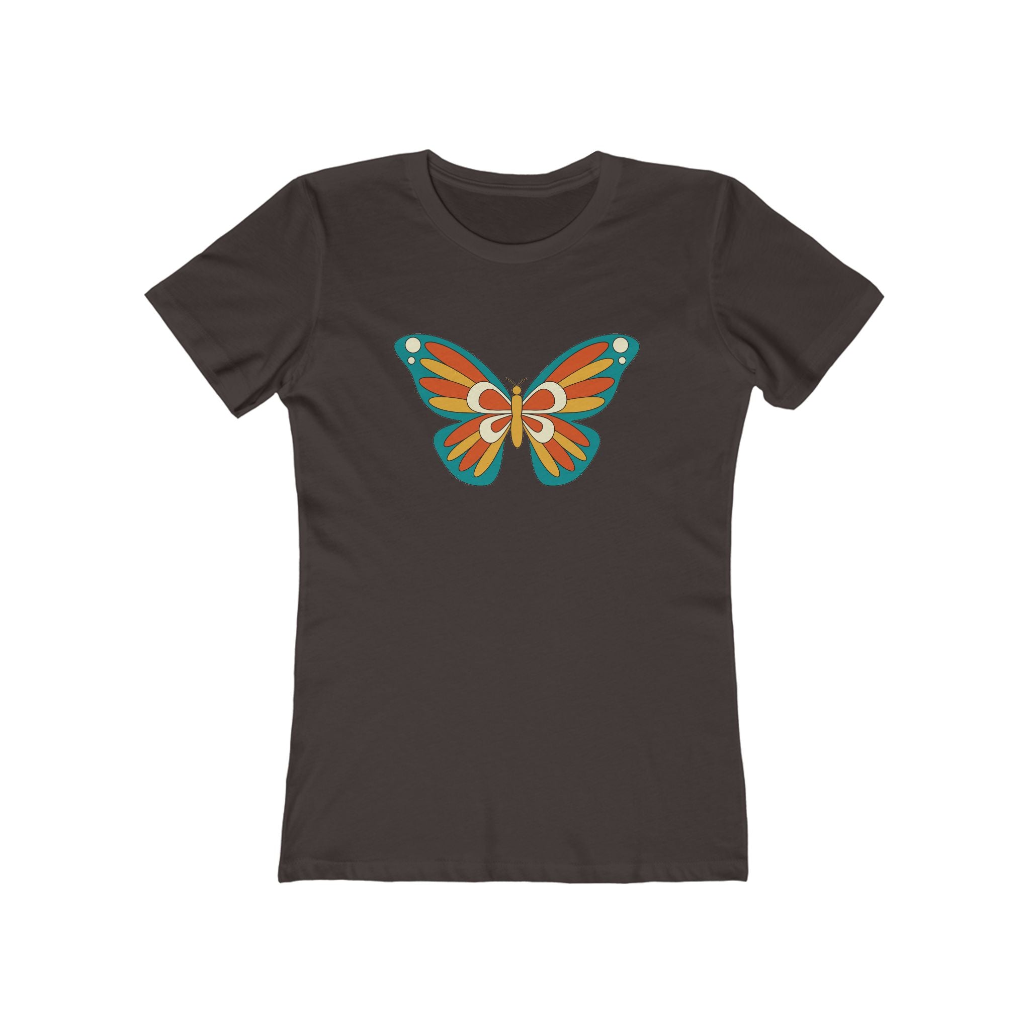 Butterfly Women's Tshirt, Butterfly Graphic Tee, Women's Butterfly Shirt, Butterfly Print Shirt, Boho Butterfly Tee