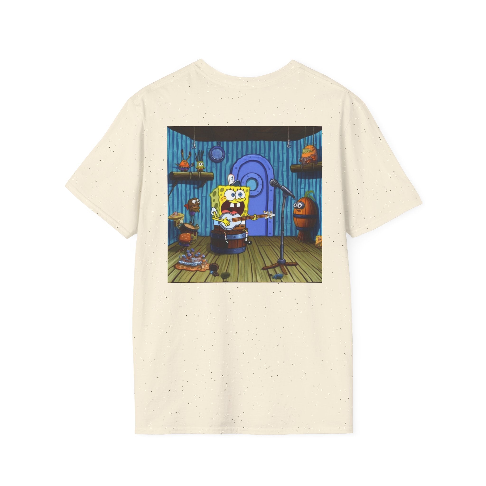 SpongeBob SquarePants Kids T-Shirt, Mr Krabs Squidward Patrick Star Youth Tee, Nickelodeon Children's TV Shirt, Unisex Softstyle