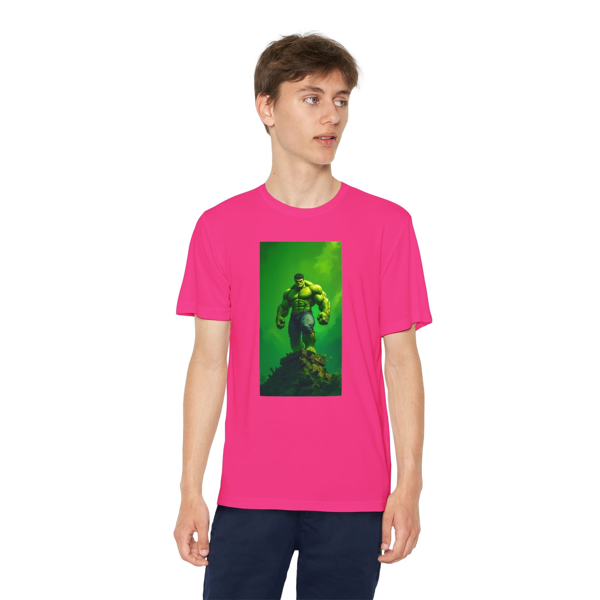 The Incredible Hulk Superhero Marvel Patriotic, Kids Graphic T-Shirt, Boys Hero Top, Girls Comic Book Clothing, Birthday
