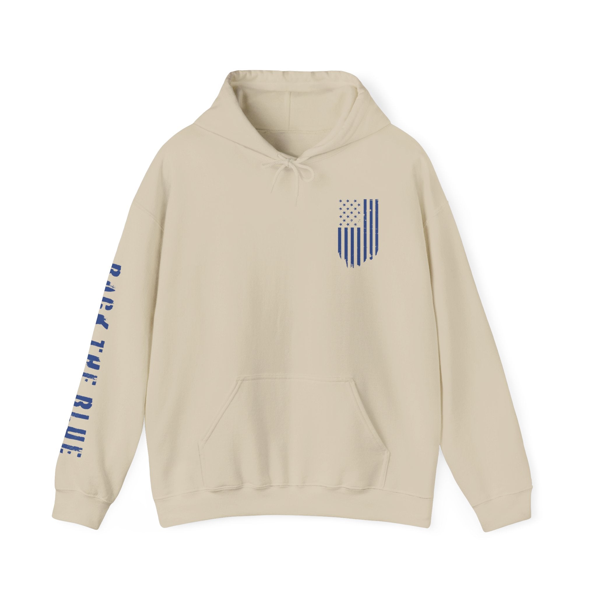 Patriotic Hoodie - Thin Blue Line Unisex Blend