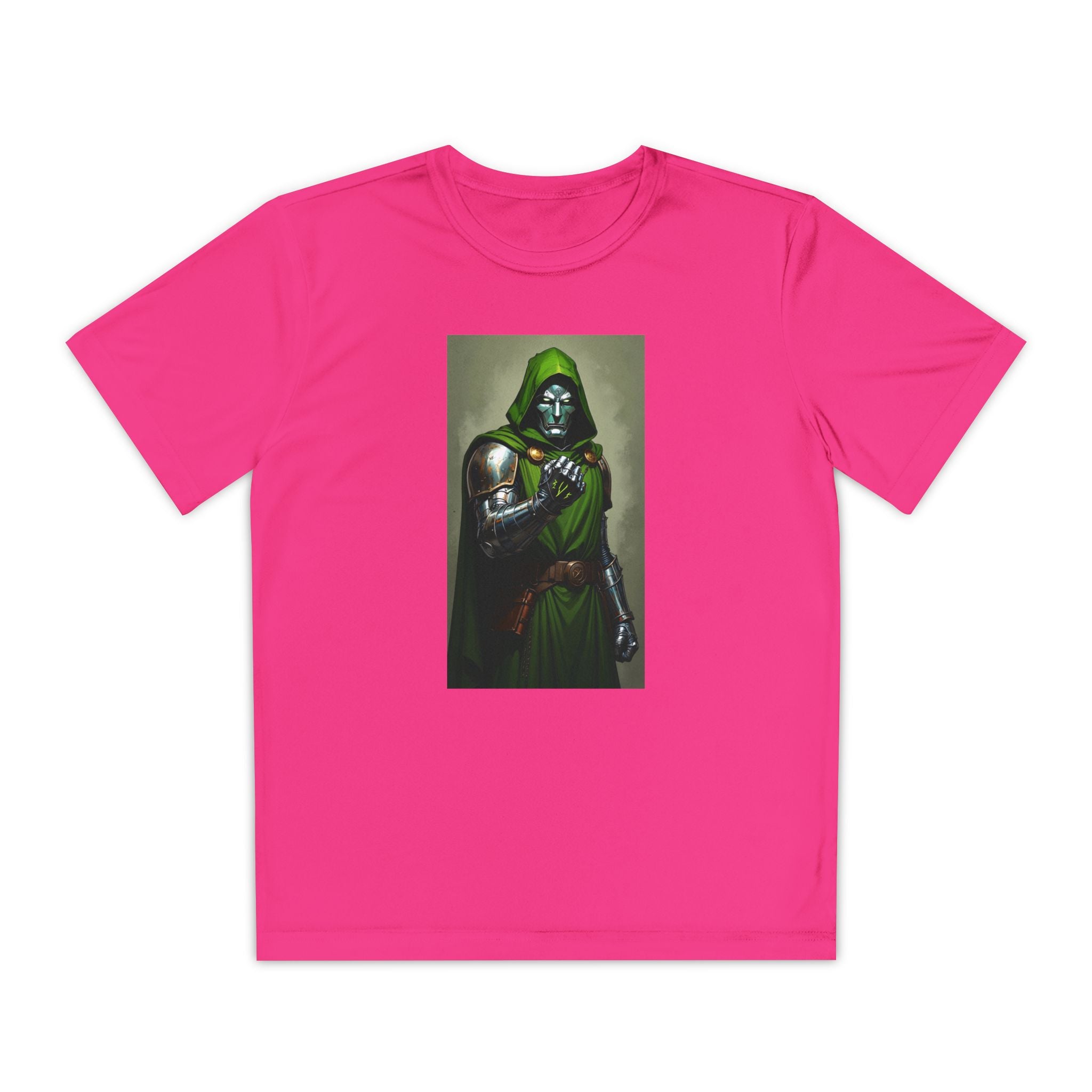 Dr Doom Superhero Marvel Patriotic, Kids Graphic T-Shirt, Boys Hero Top, Girls Comic Book Clothing, Birthday